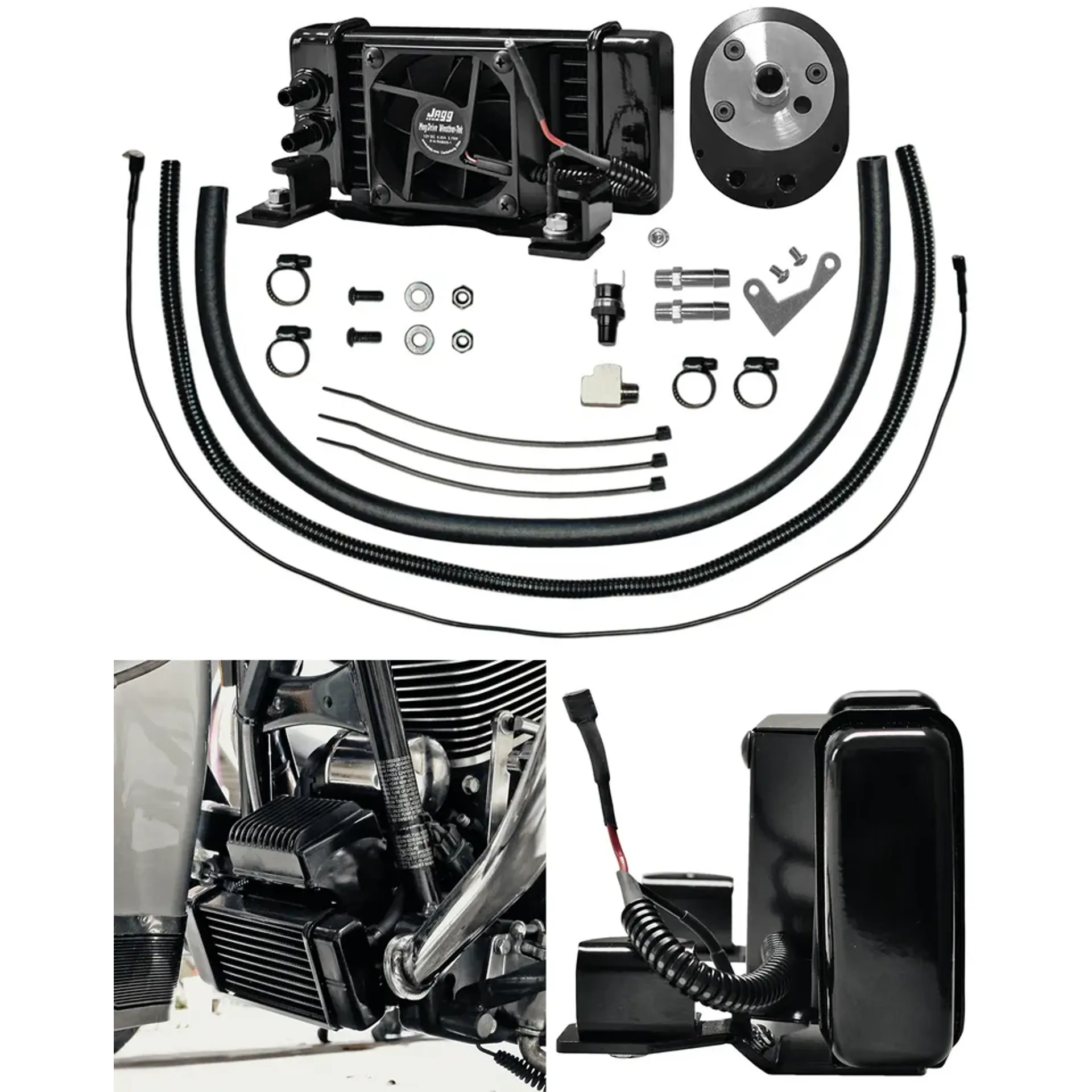 Jagg Oil Cooler Fan-Assisted FLH/T84-08