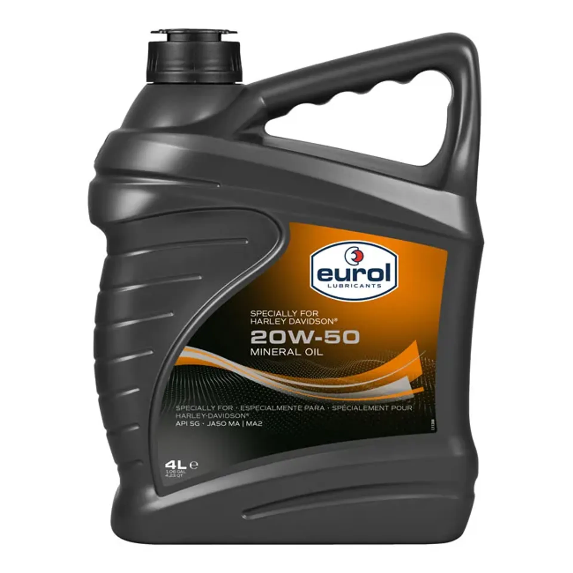 Eurol, motor oil 20W50 SG/CD Mineral. 4L