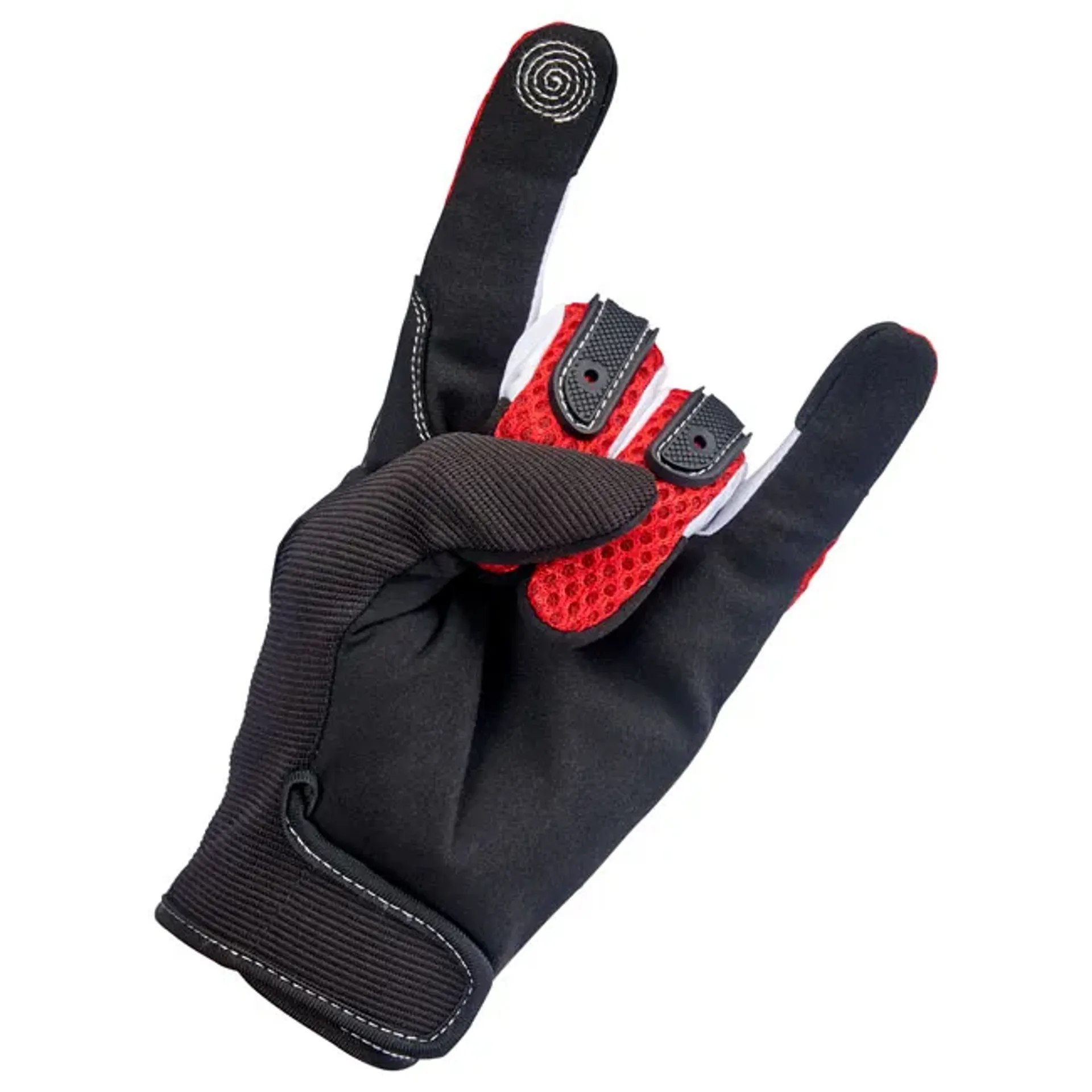 Biltwell Anza gloves red/black