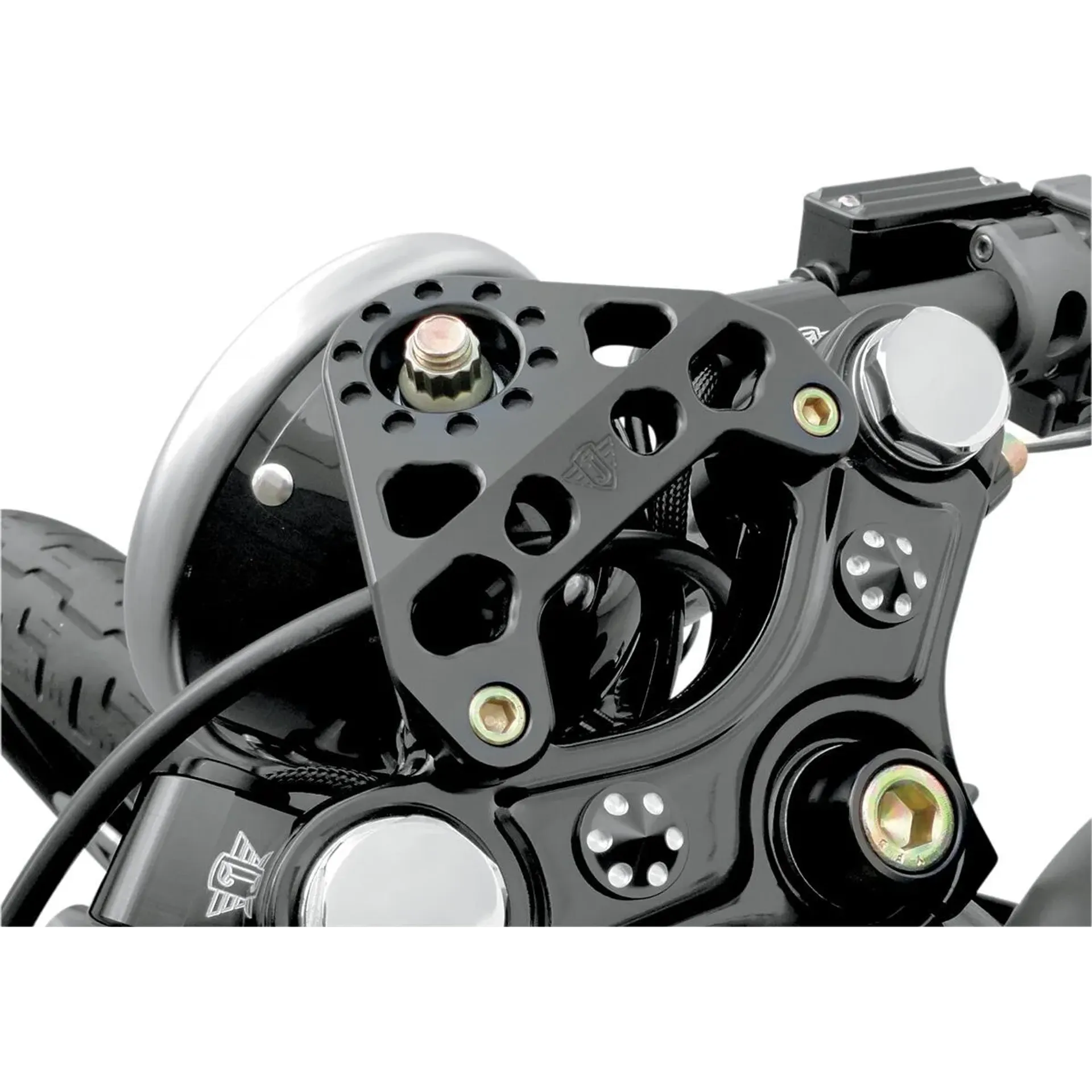 Bracket Headlight Black