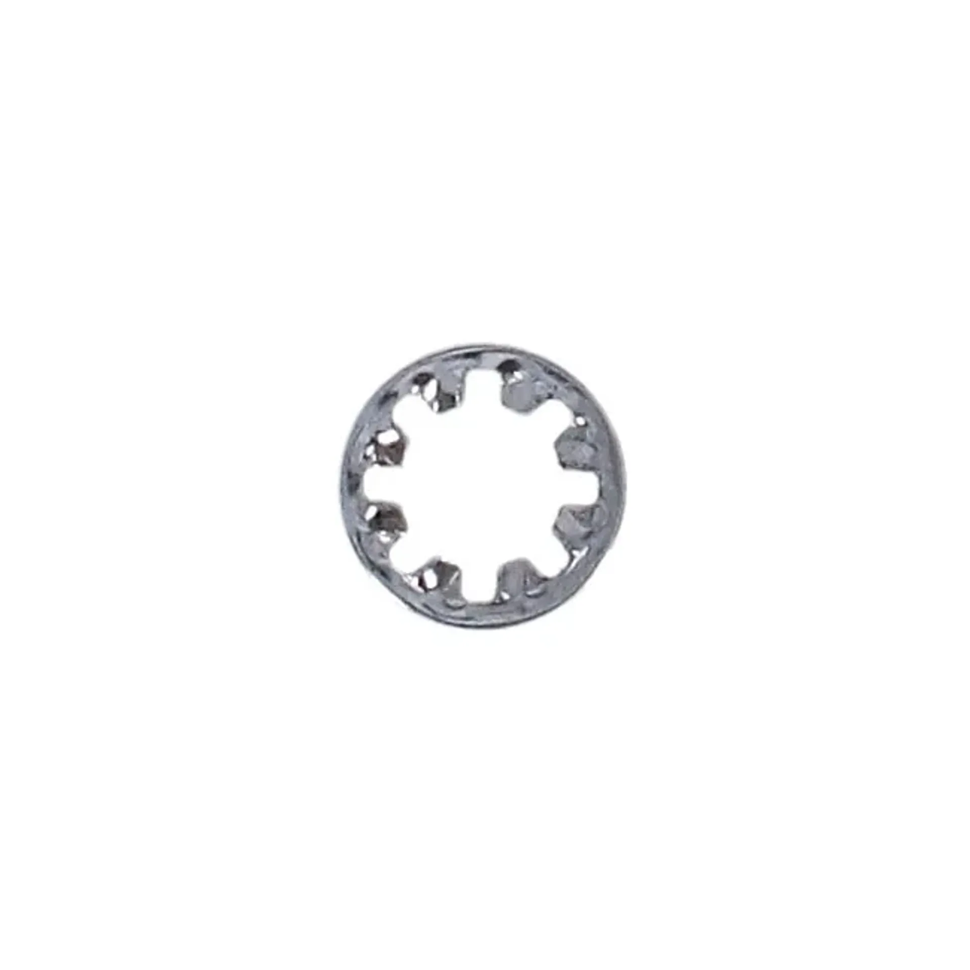 Chrome internal lock washer, #12 - 25 pack