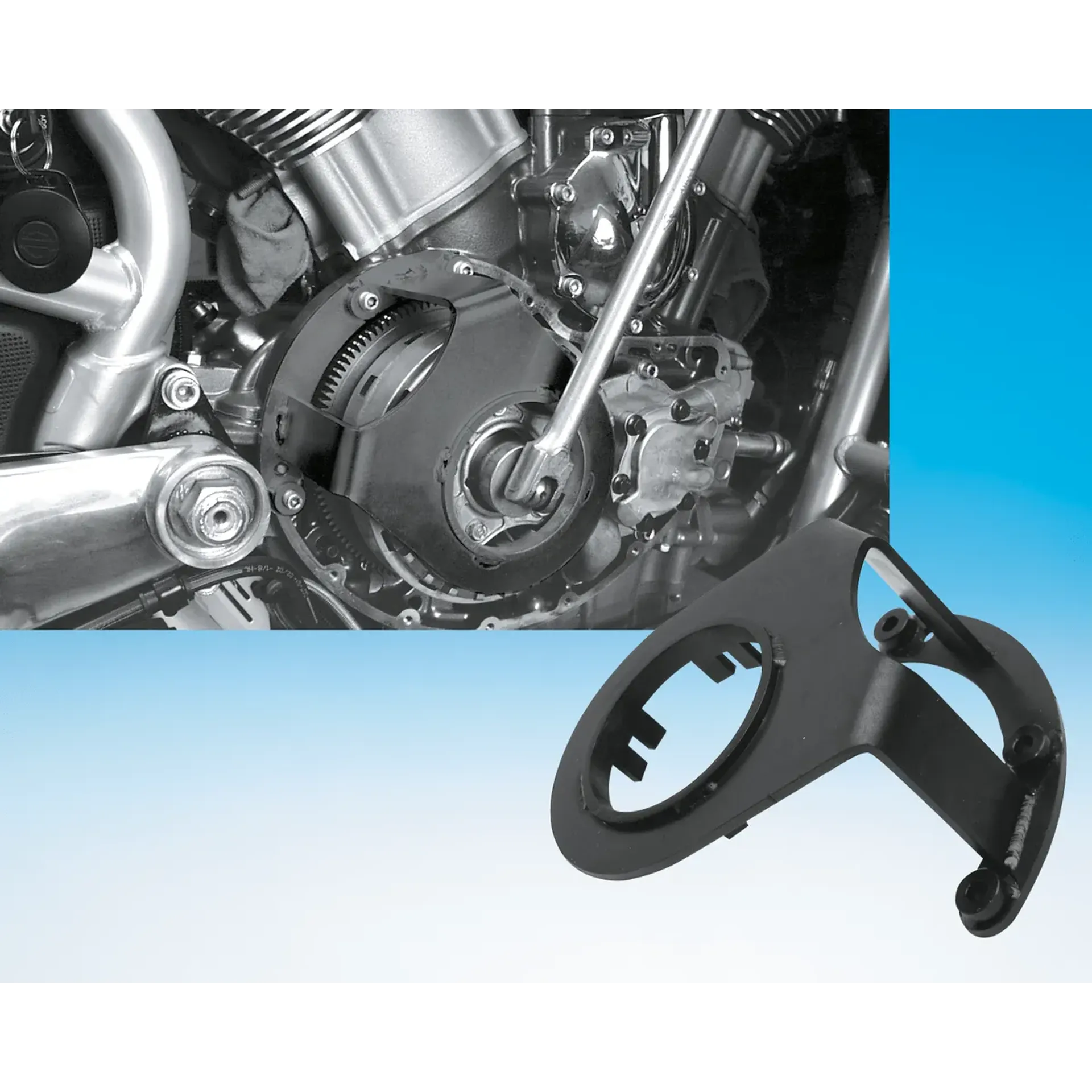 Jims VRSC02-07 clutch hub locking tool