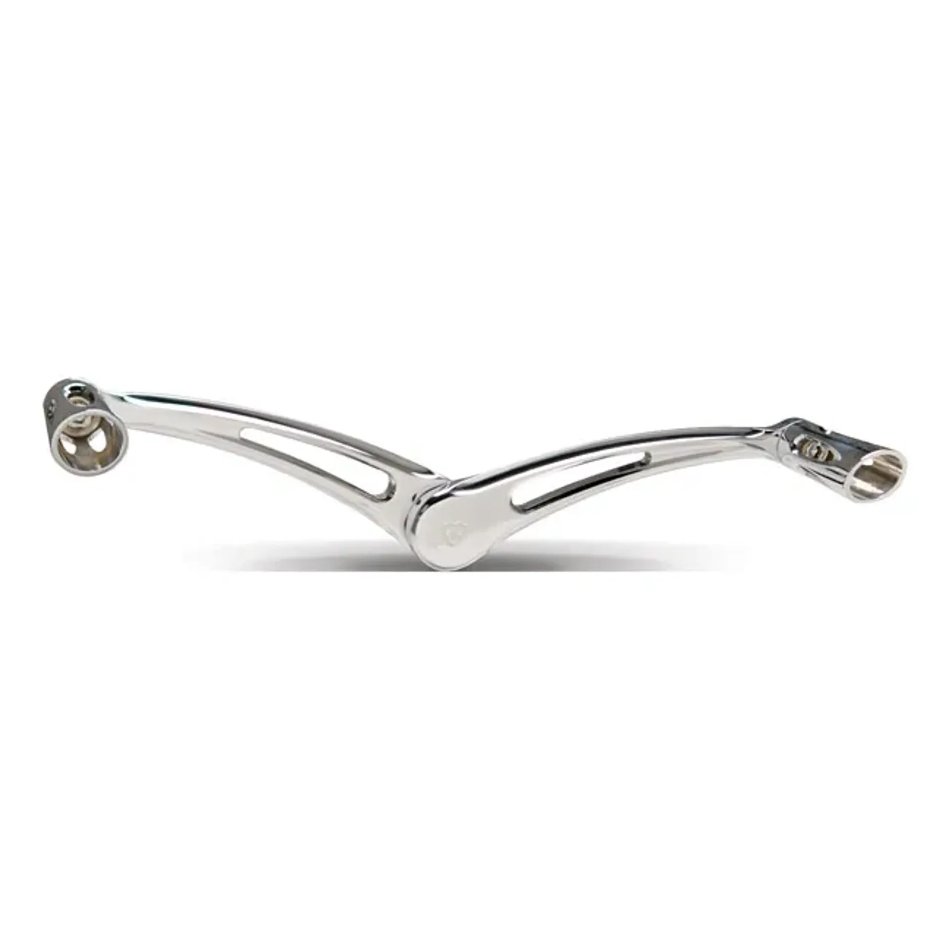 Arlen Ness, heel/toe shift arm kit. Deep Cut. Chrome