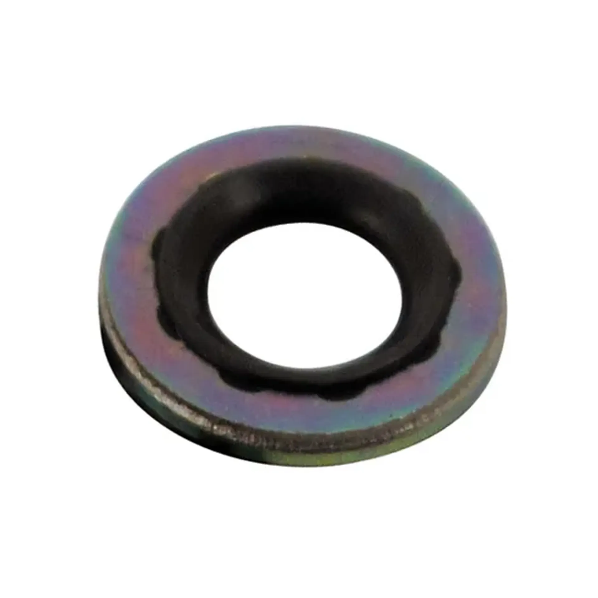 James, rocker box washers. Steel with bonded rubber