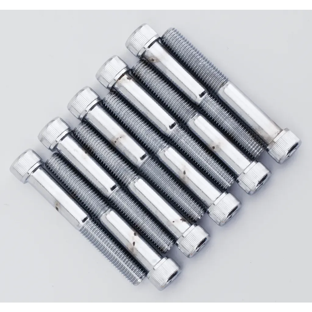 10pck Chrome allen screws 5/16-24x2-1/4