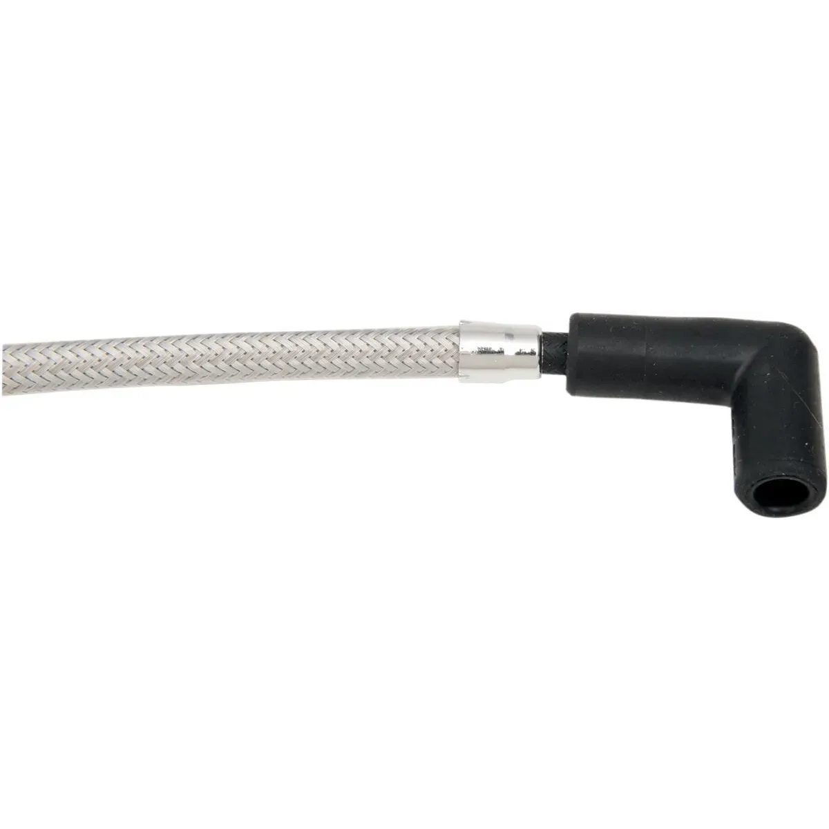 Ignition Wire Braided Stainless Polished Nature