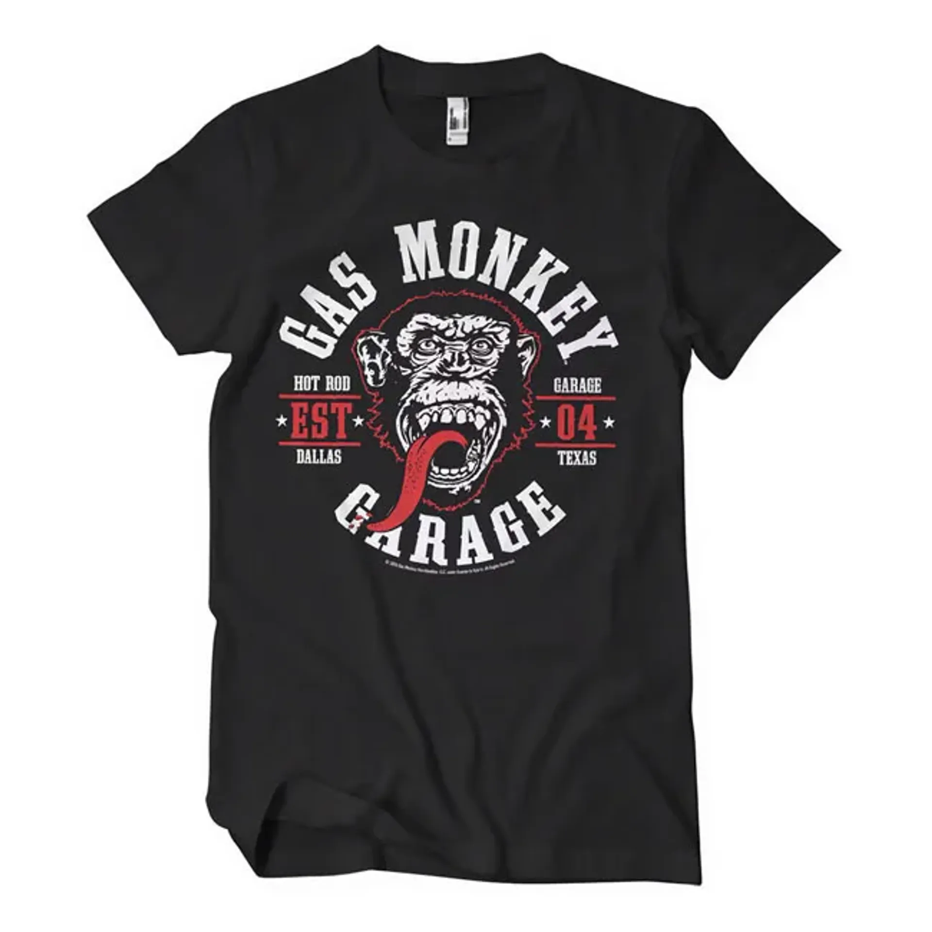 GMG Garage Round seal t-shirt black