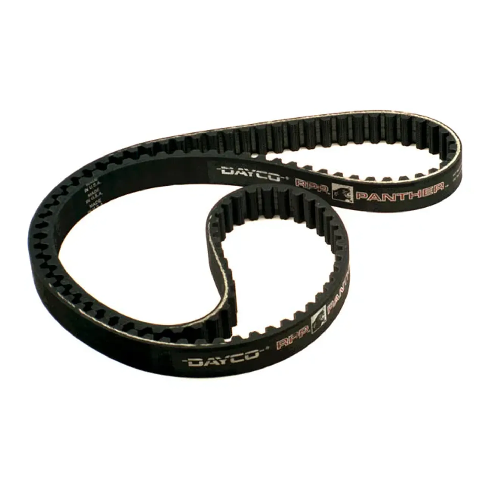 Panther, replacement rear belt, 14mm, 24mm/1" wide, 132T