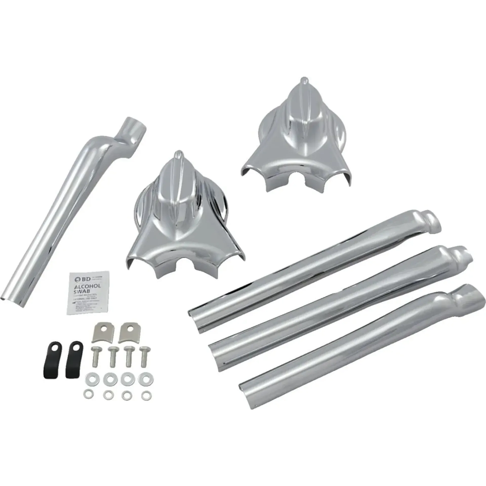 Swingarm Covers Chrome