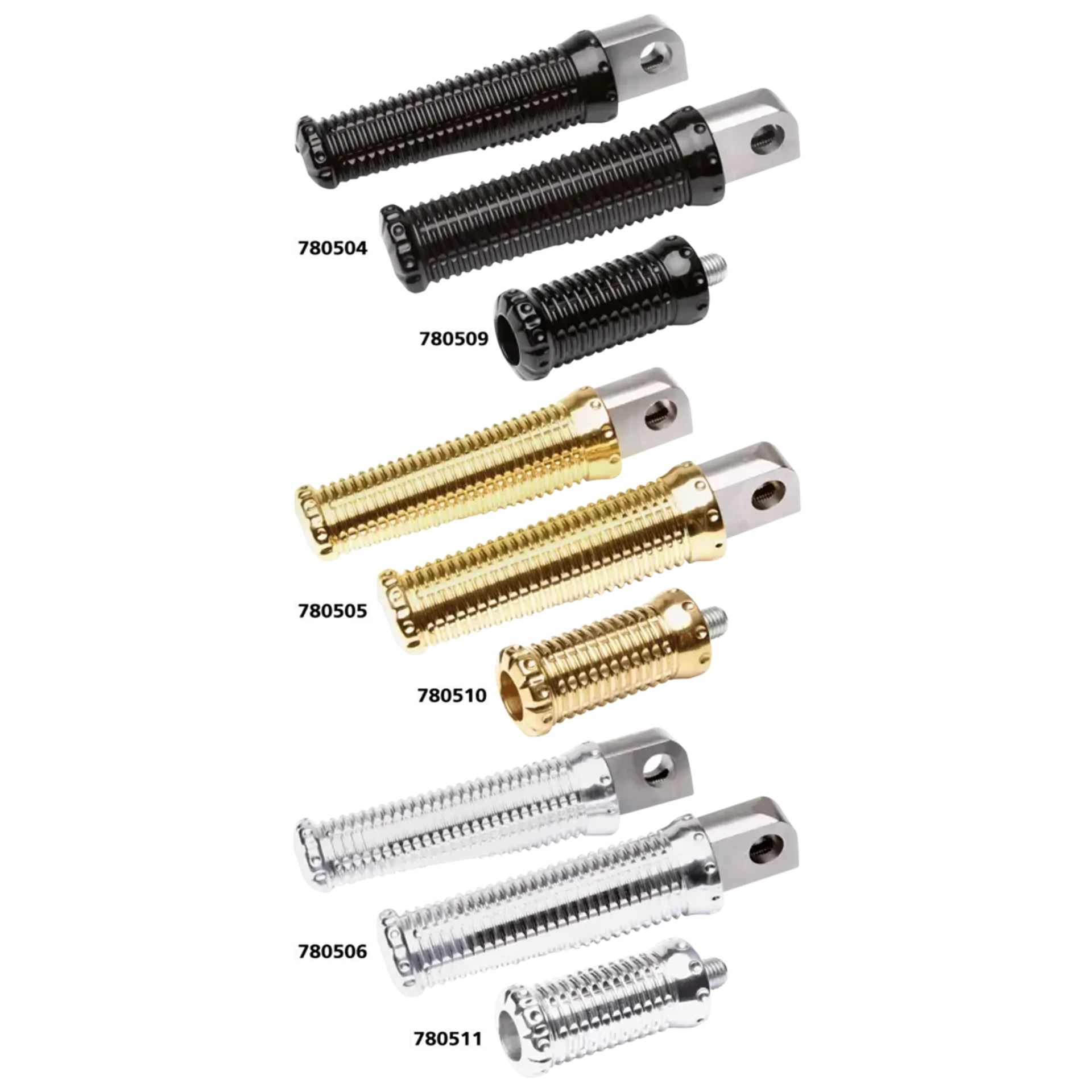 SHARIF FOOTPEGS 24K GOLD