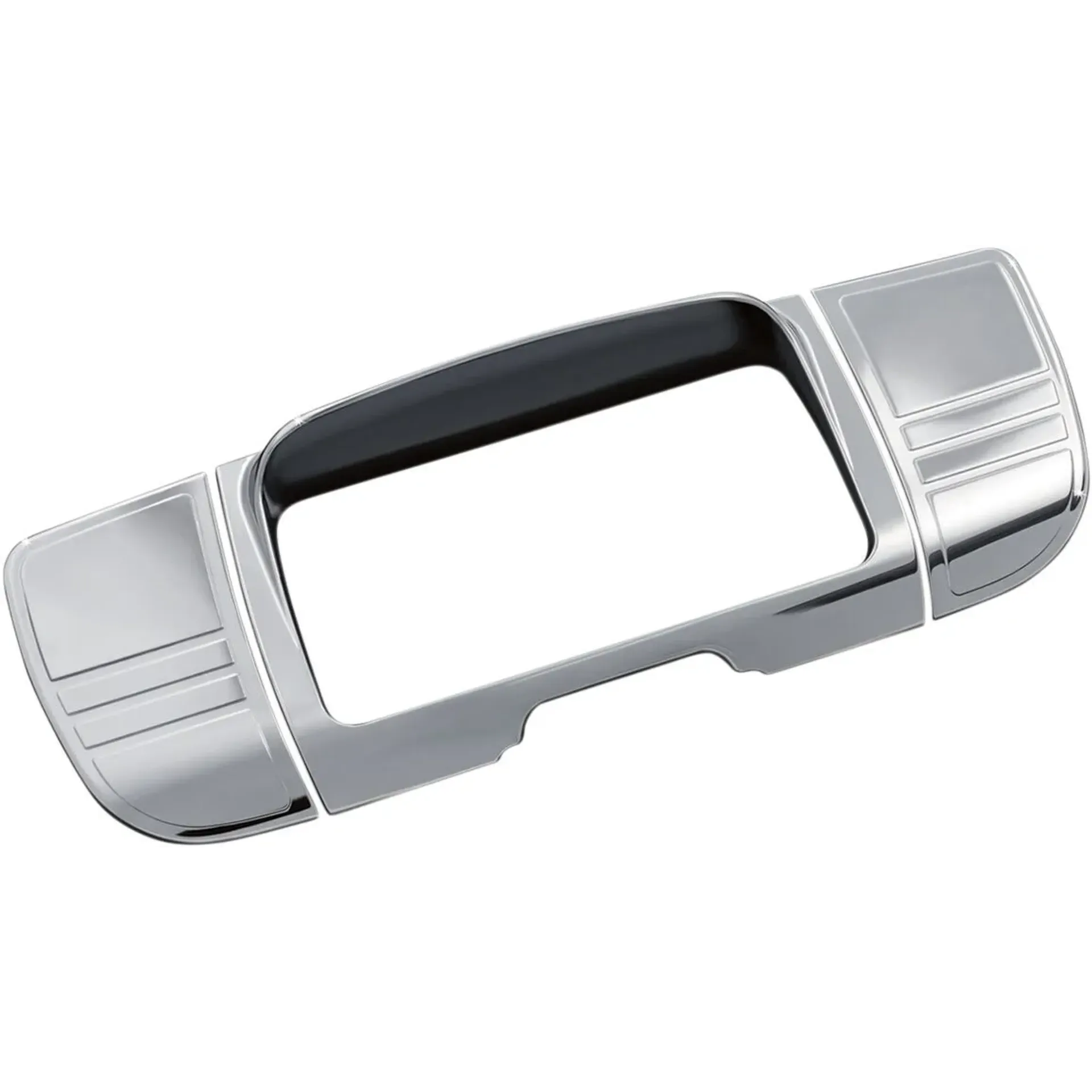 Deluxe Stereo Trim Tri-Line Kit Chrome