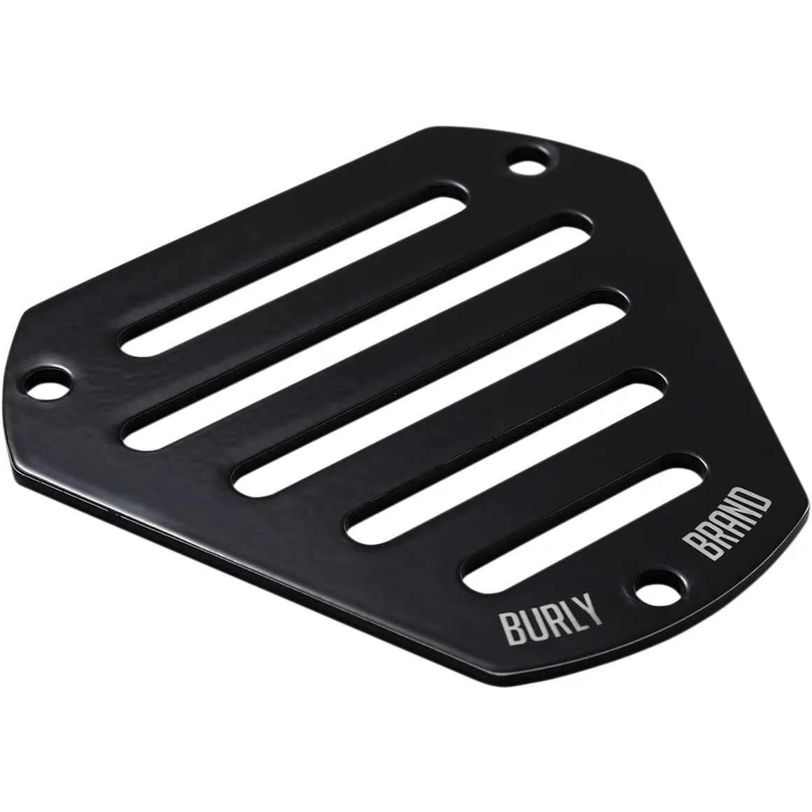 Plate Slotted 8 Hex Air Cleaner Black