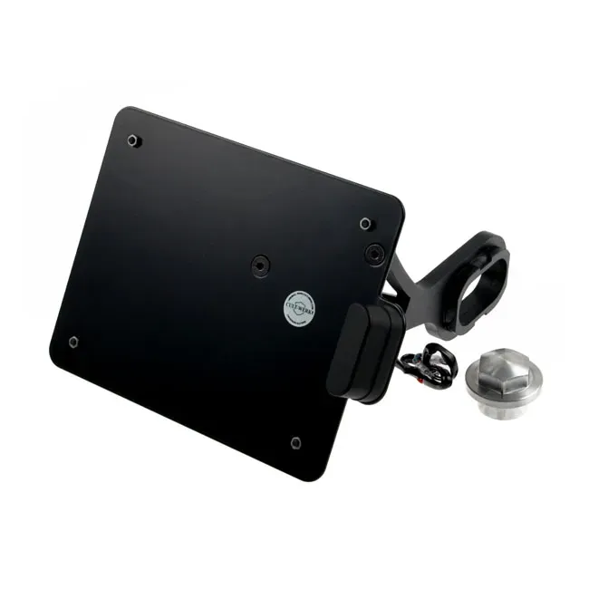 Cult-Werk, side mount license plate bracket. Austria