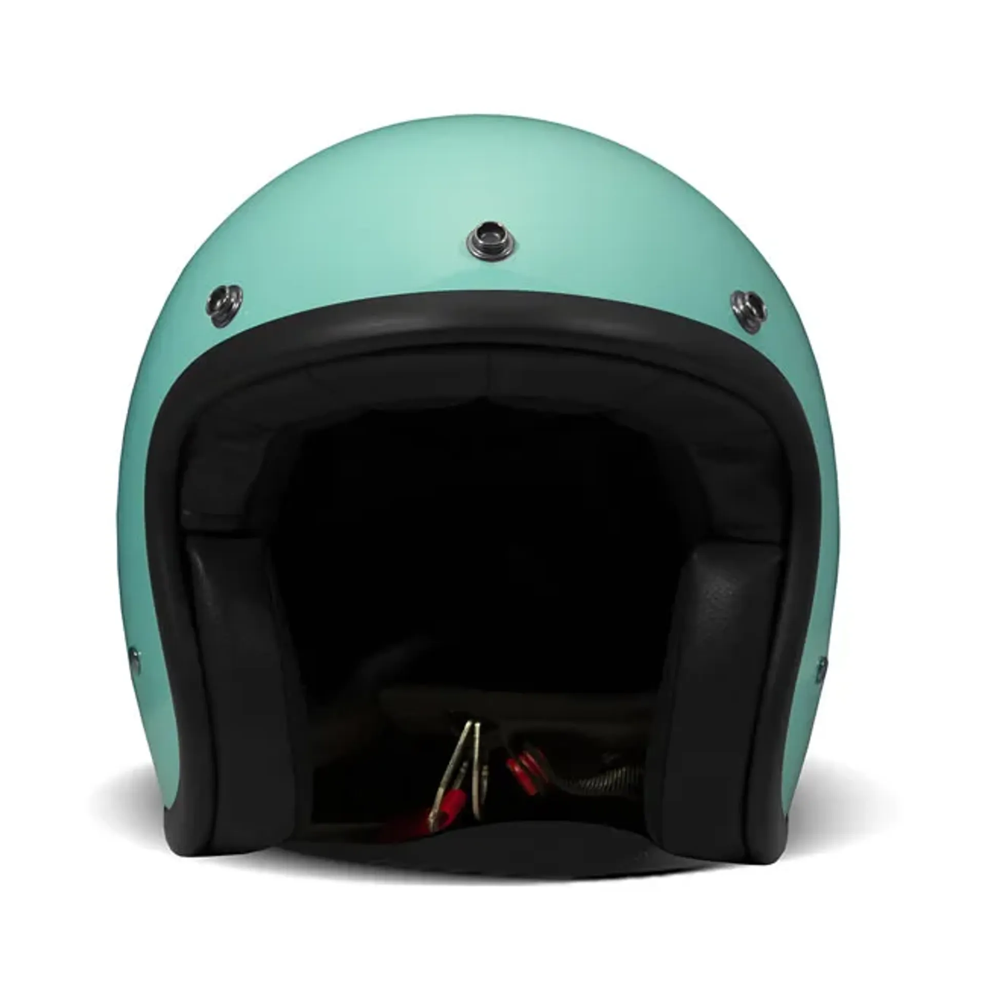 *10 WORKING DAYS EXTRA TRANSIT TIME* DMD Retro helmet Turquoise