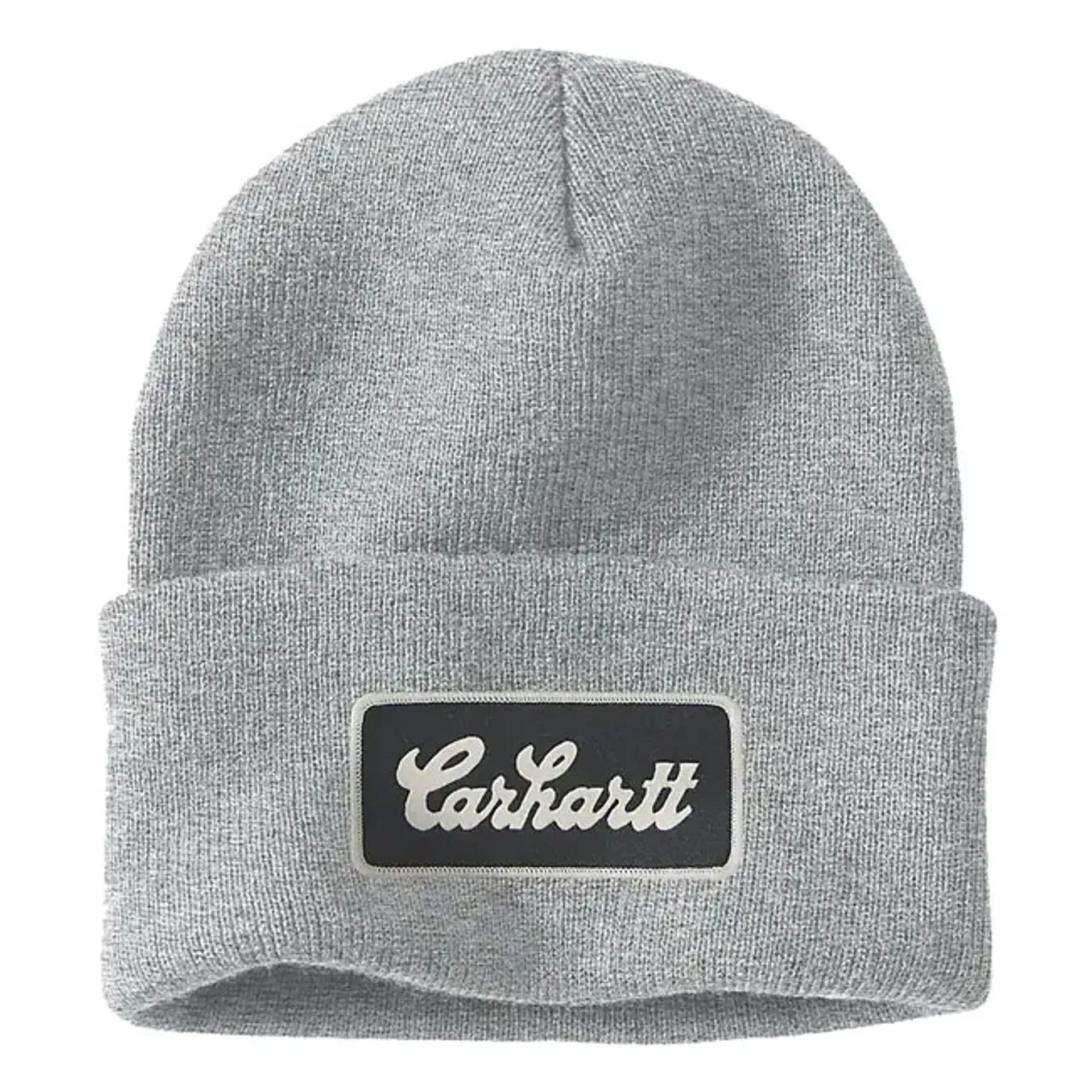 Carhartt Script Patch beanie heather grey