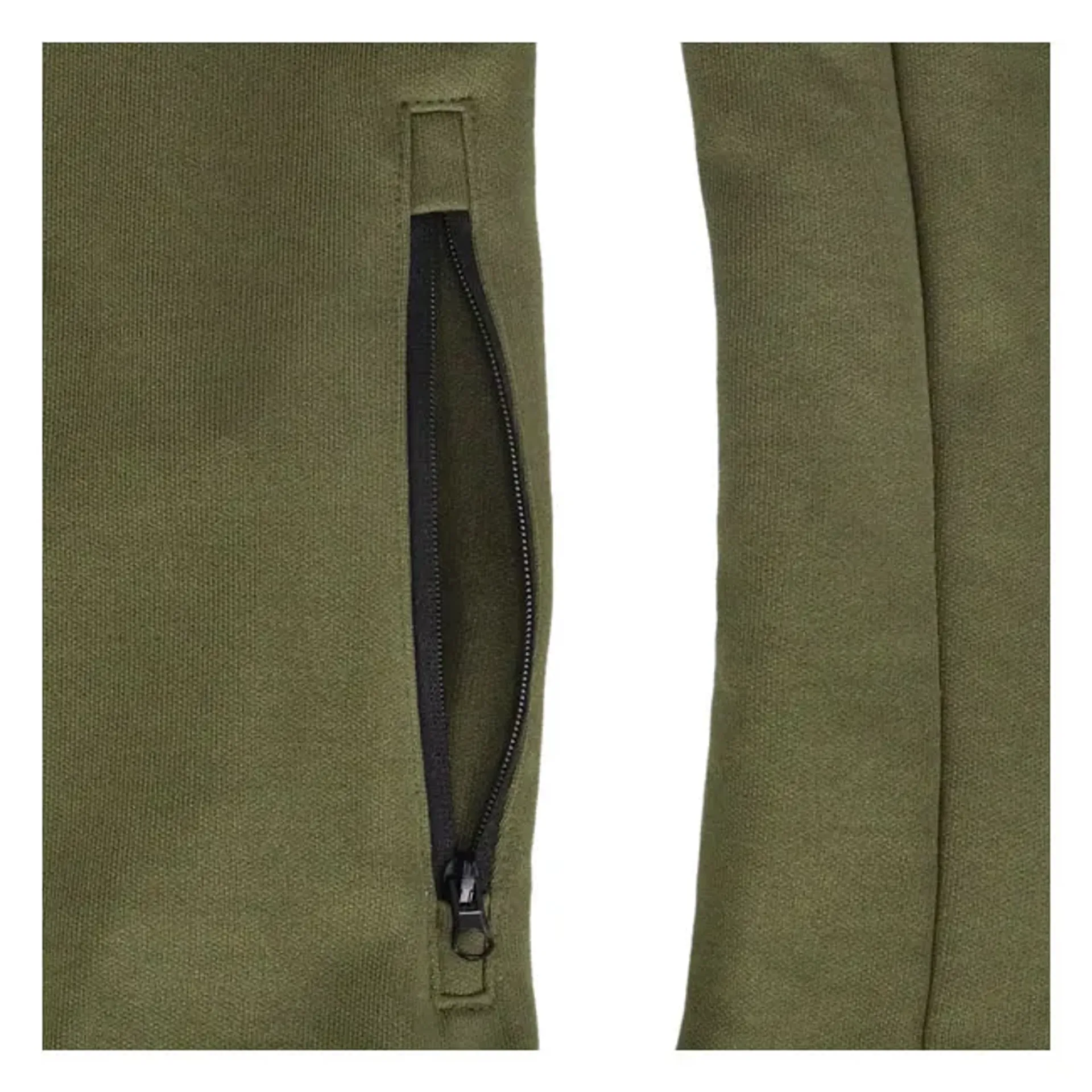 Roeg Frits track jacket army green