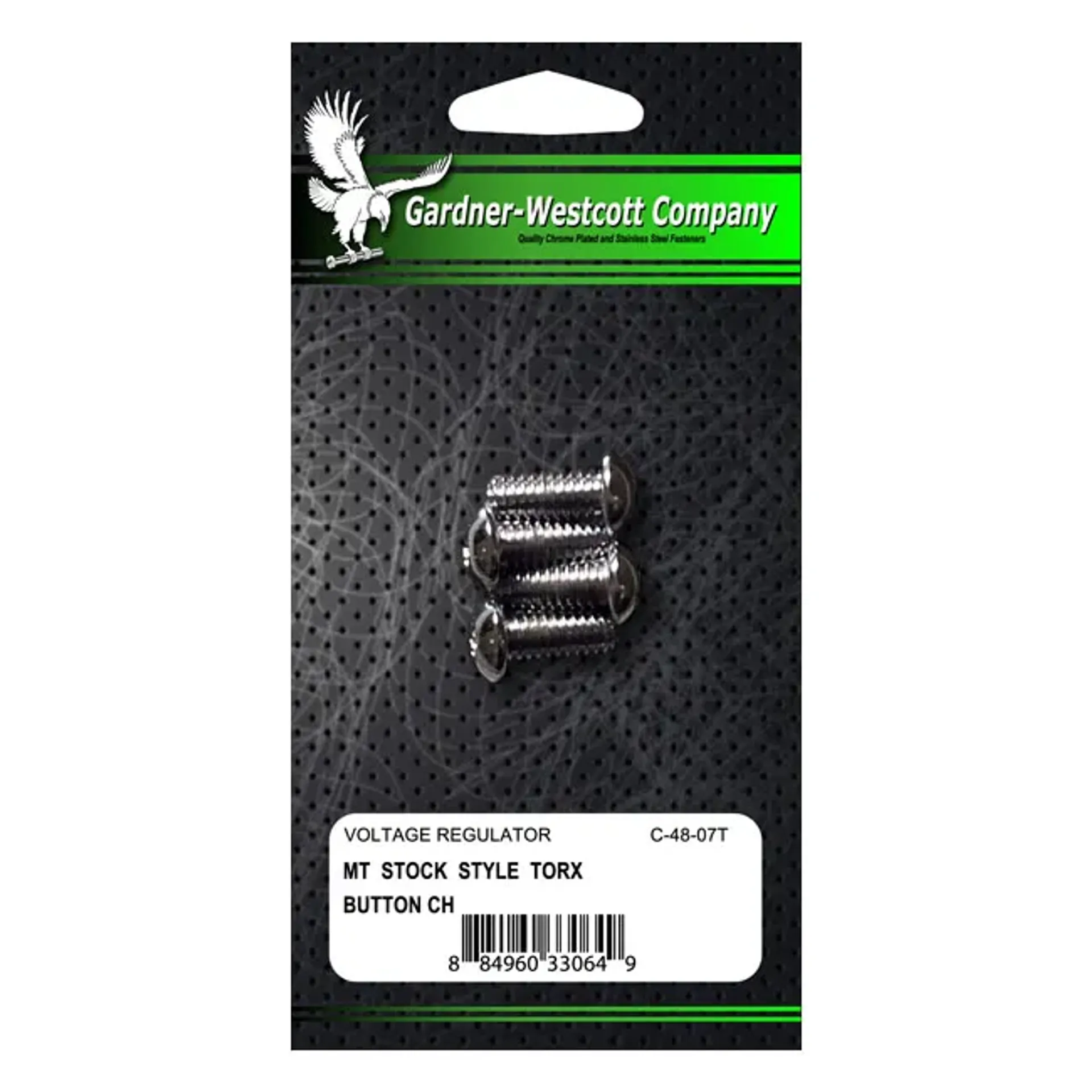 GW, voltage regulator/rectifier mount kit. Chrome