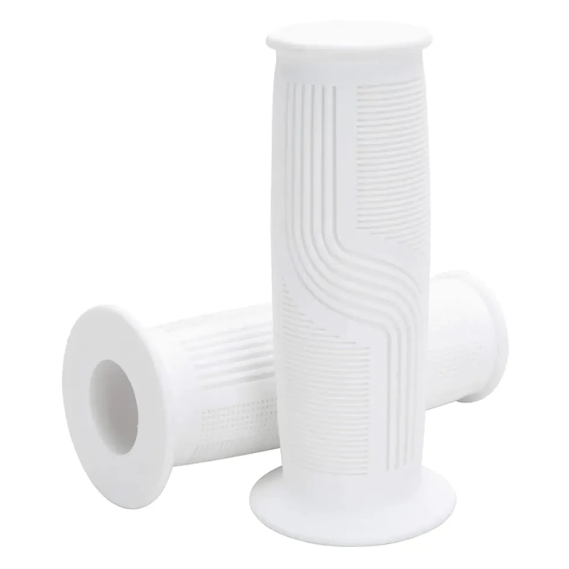 Lowbrow AMF Style Grips 1″ White