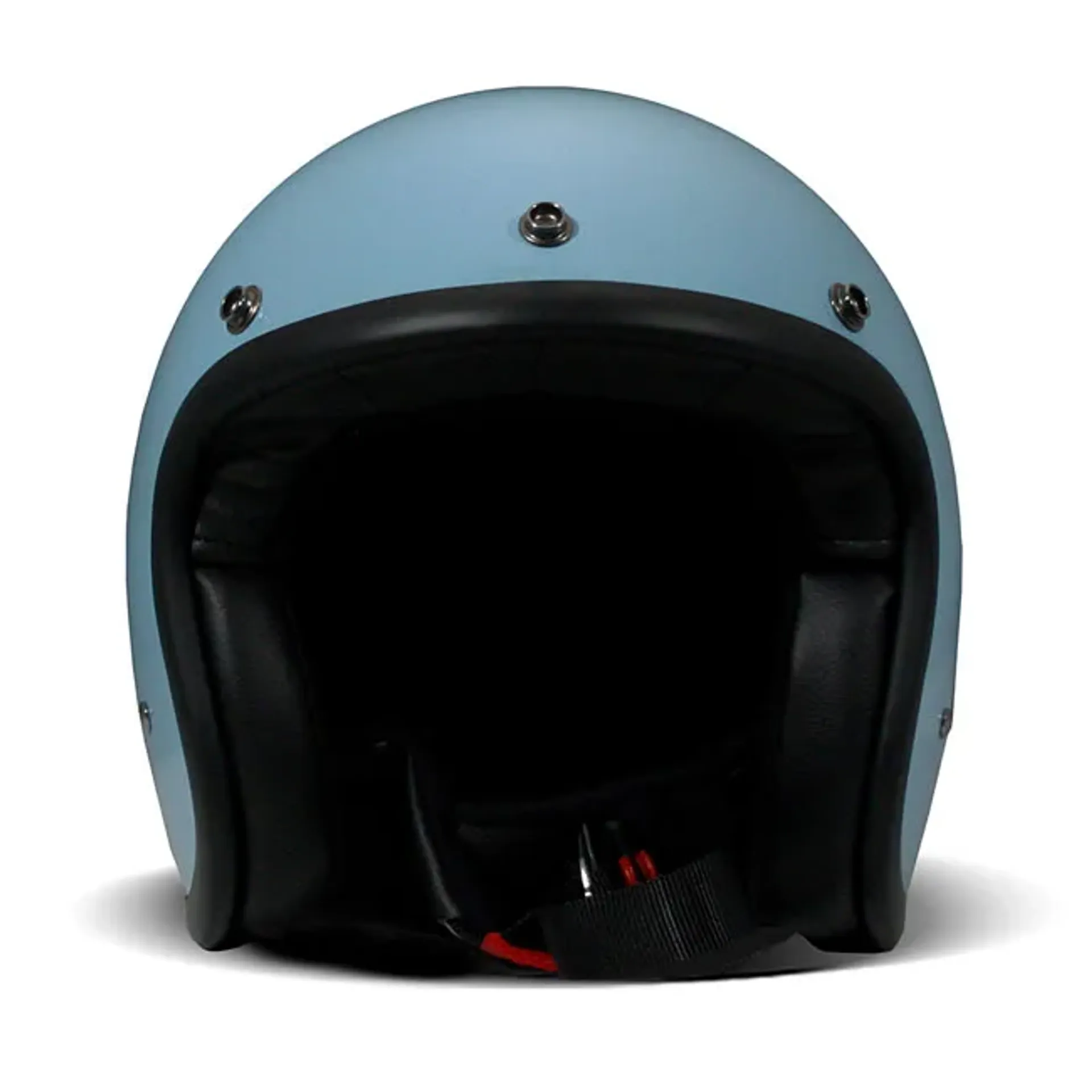*10 WORKING DAYS EXTRA TRANSIT TIME* DMD Retro helmet Light Blue