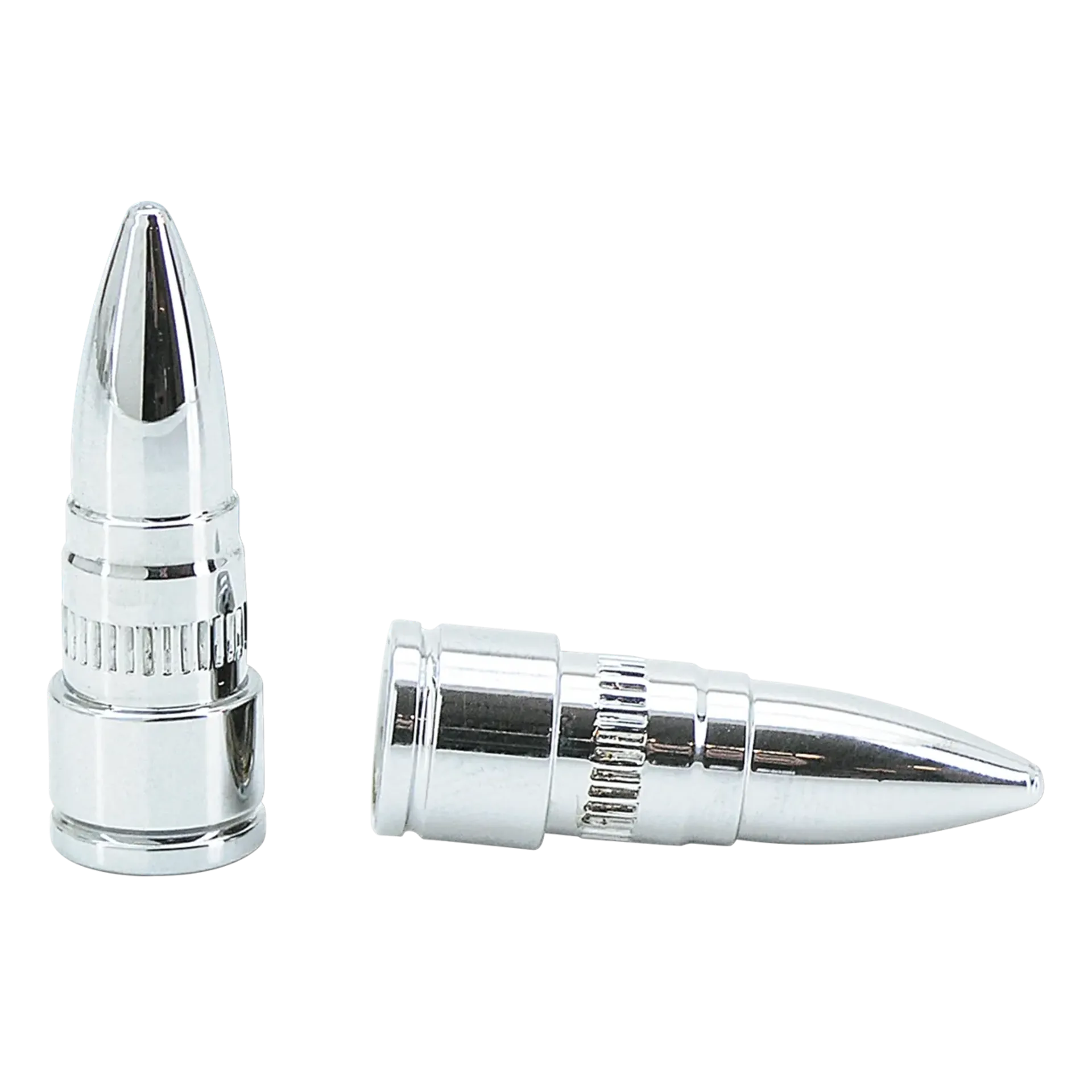 GZP Chr billet pointed valve cap cover s