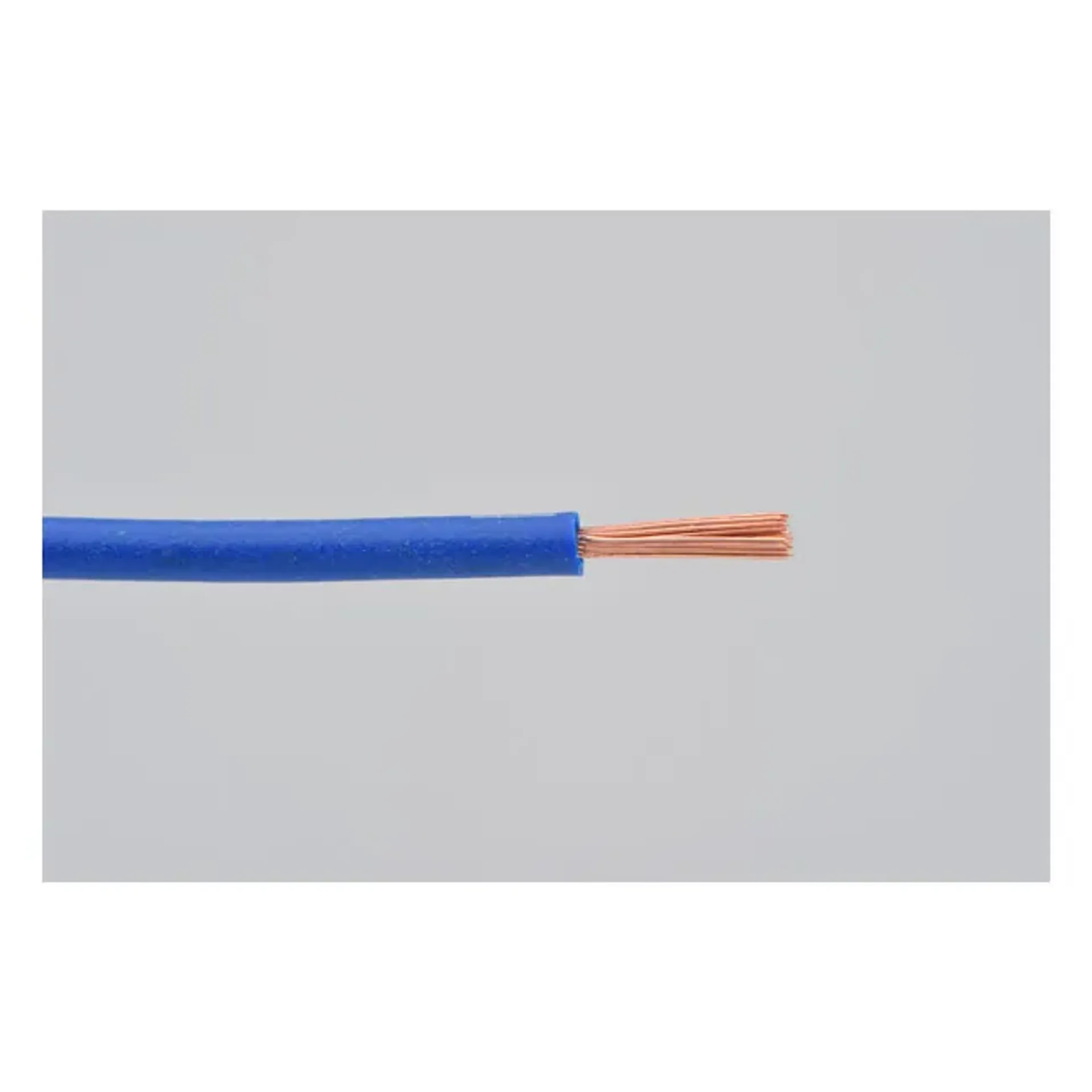 Electrical wire. 2 meter 0.75sq. Blue