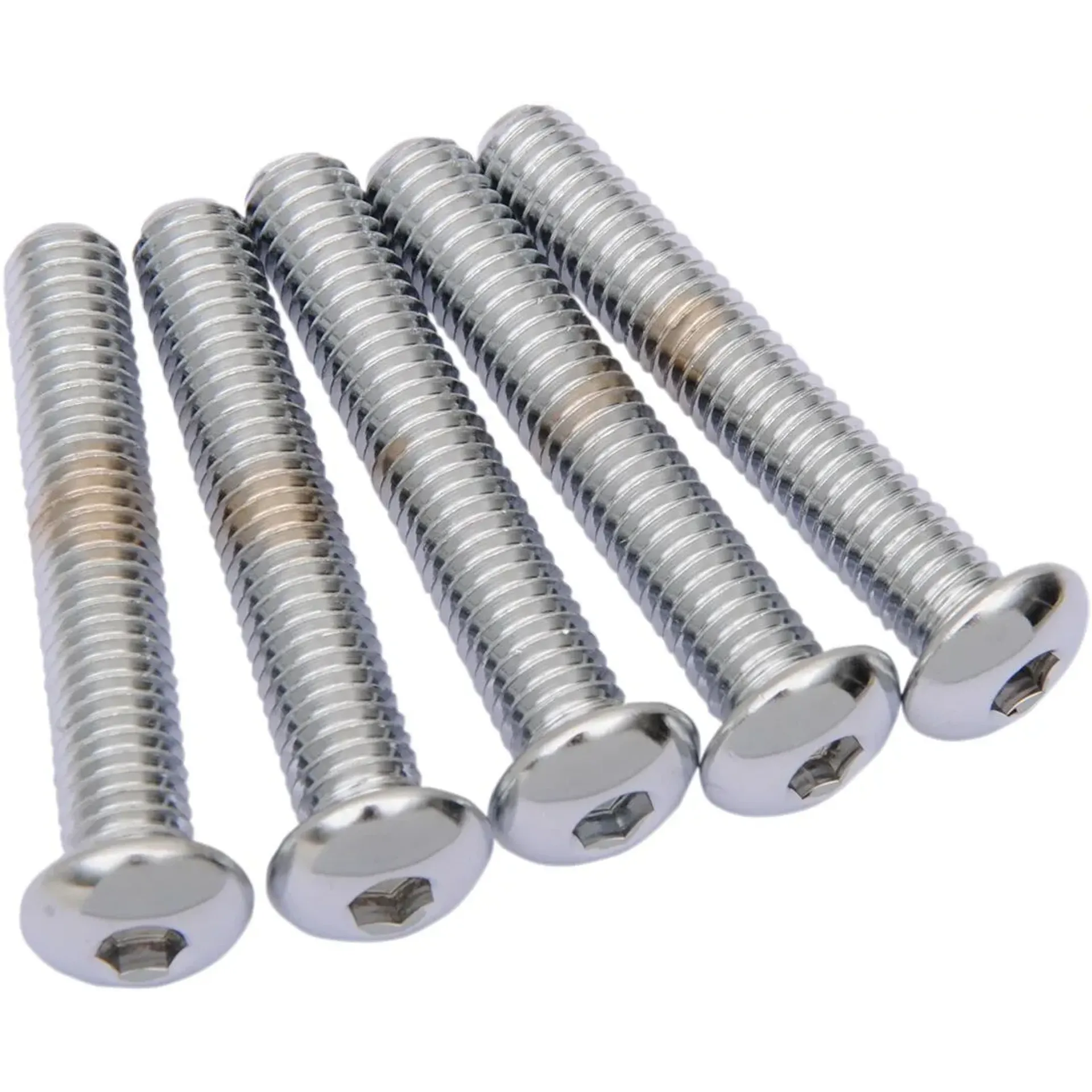 Button-Head Bolt 3/8-16X2.5 Chrome