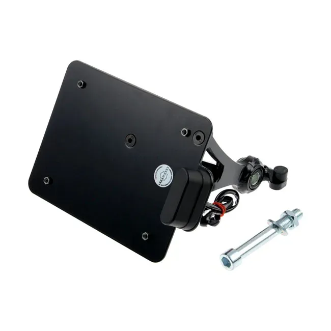 Cult-Werk, side mount license plate bracket. Switzerland