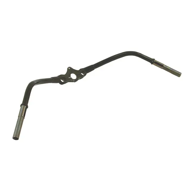Early springer handlebar, offset, chrome