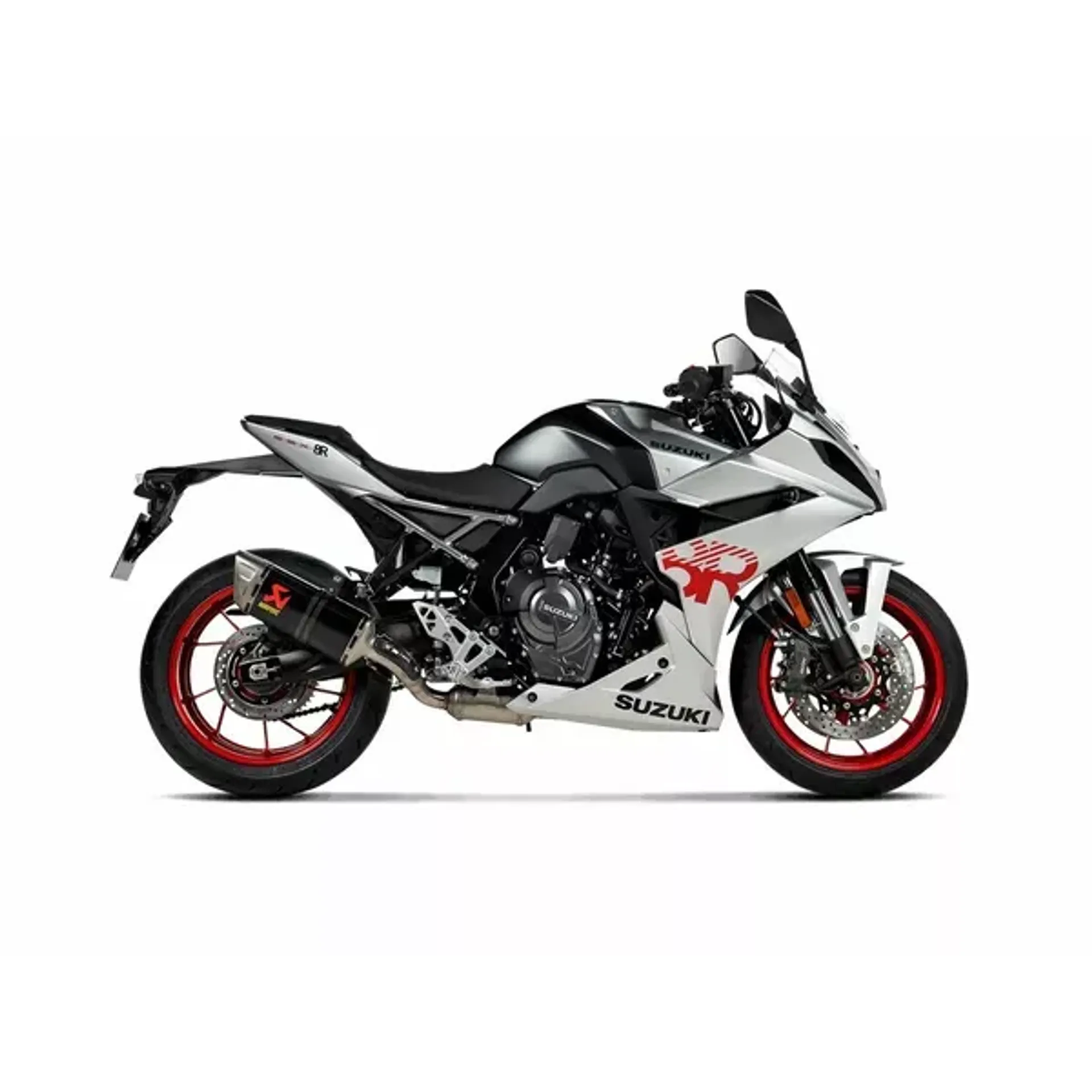 Exhaust rac cf gsx-8s/gsx-8r