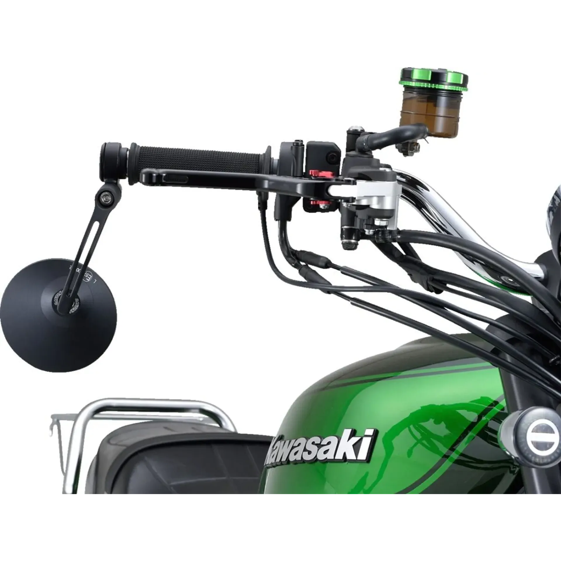 D-Mirror-3 Round Barend Alu Bk