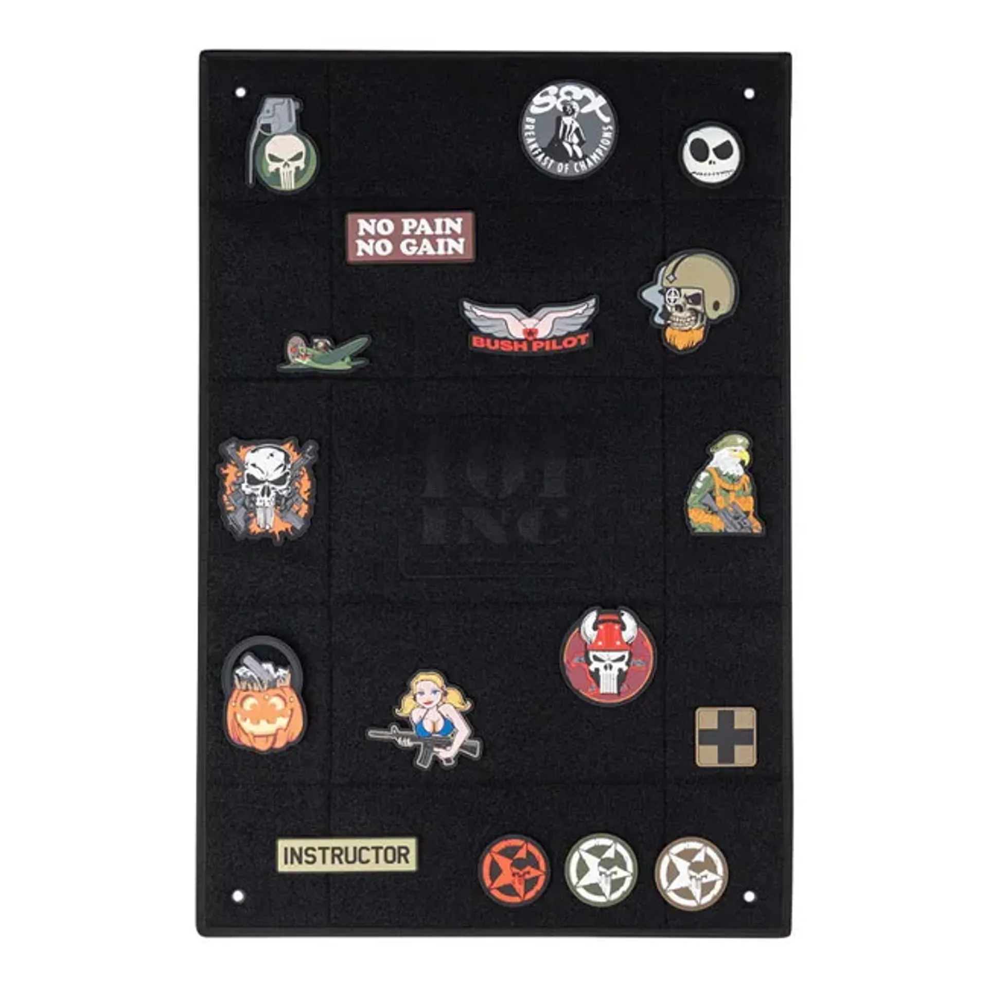 Army Surplus Patch Wall small