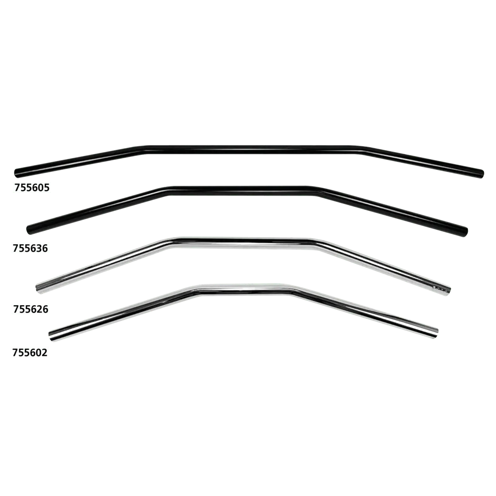 7/8″ chrome Drag Bar 32″ no dimple