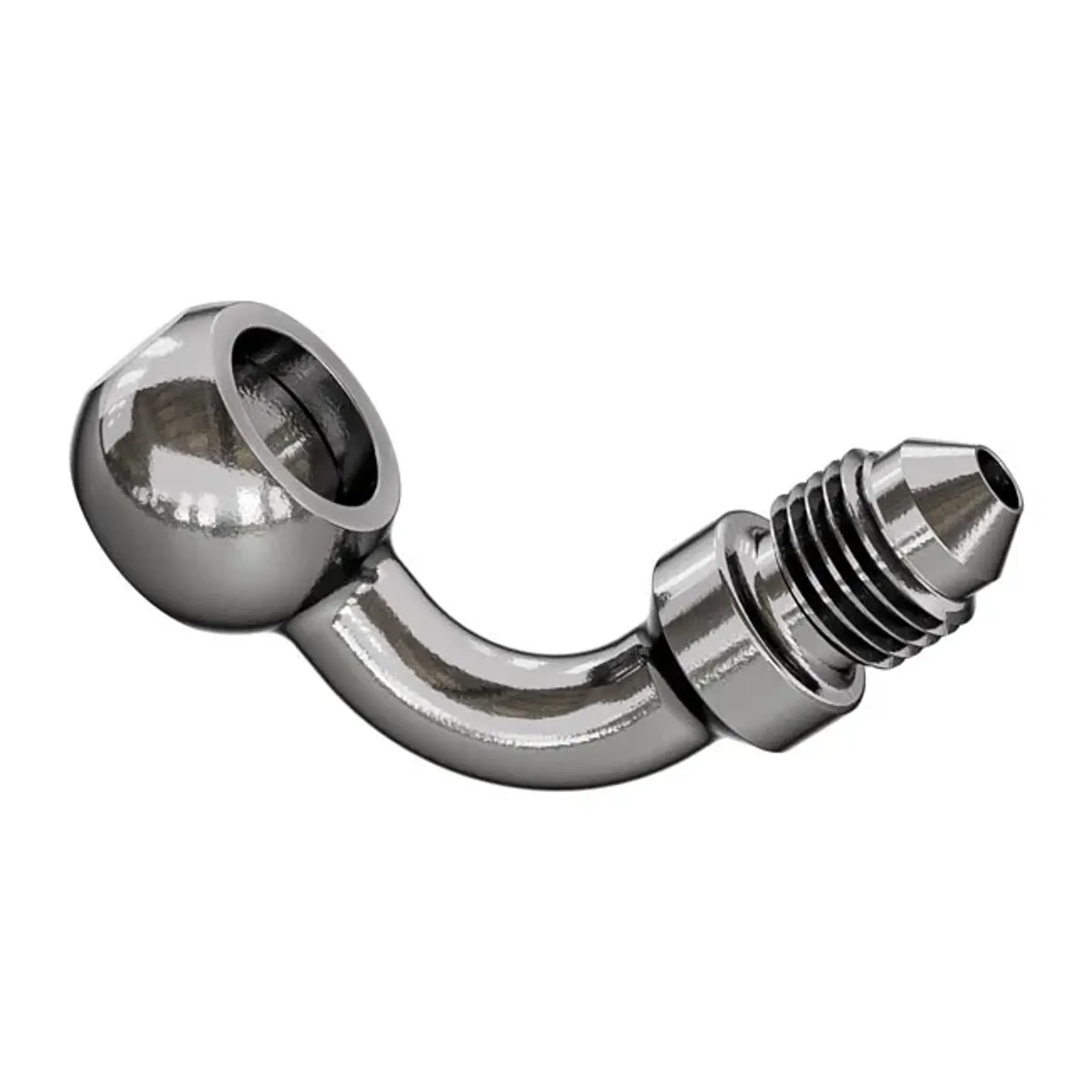 Goodridge Banjo fitting 3/8", 90 degree, 10mm