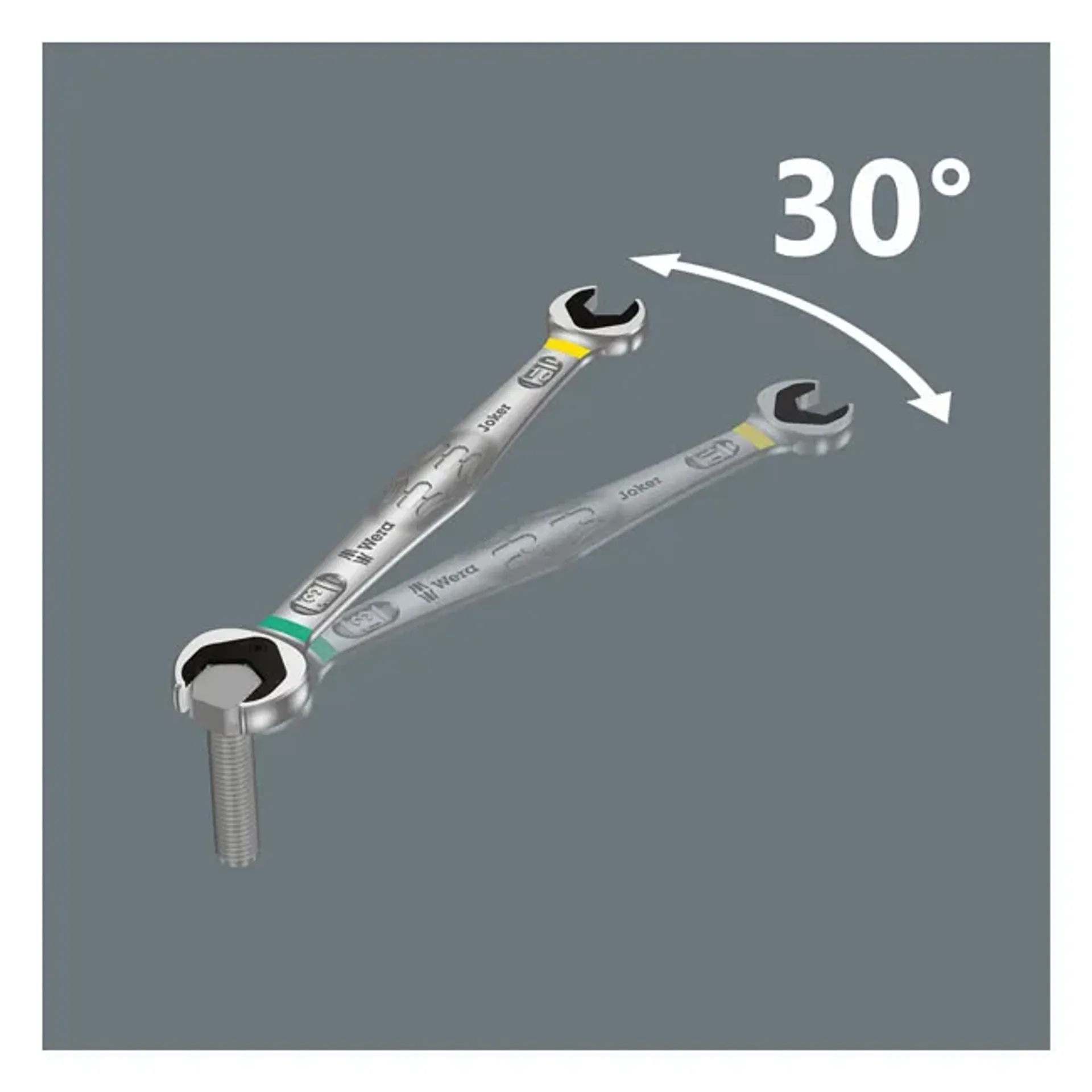 Wera wrench double open end 22/24 Joker