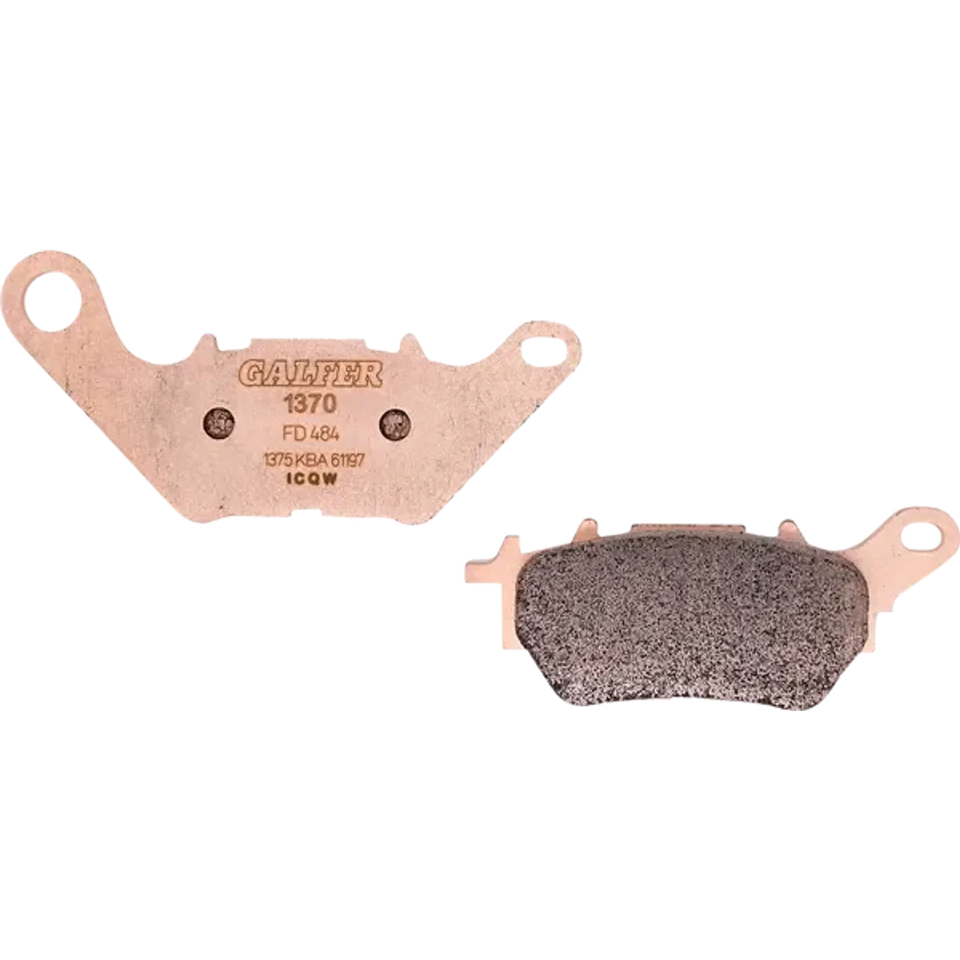 Brake pad sintered rr