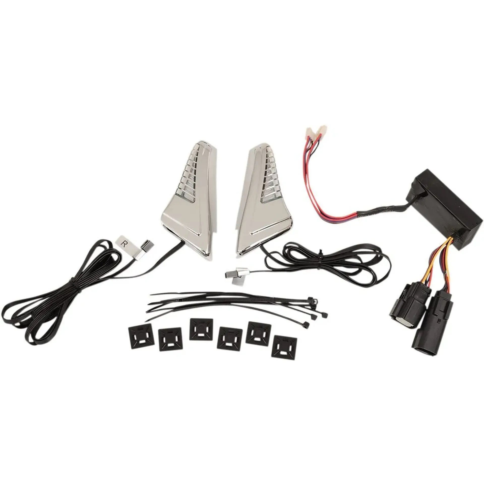 Light Kit Snake Eye For Tour-Pak Chrome