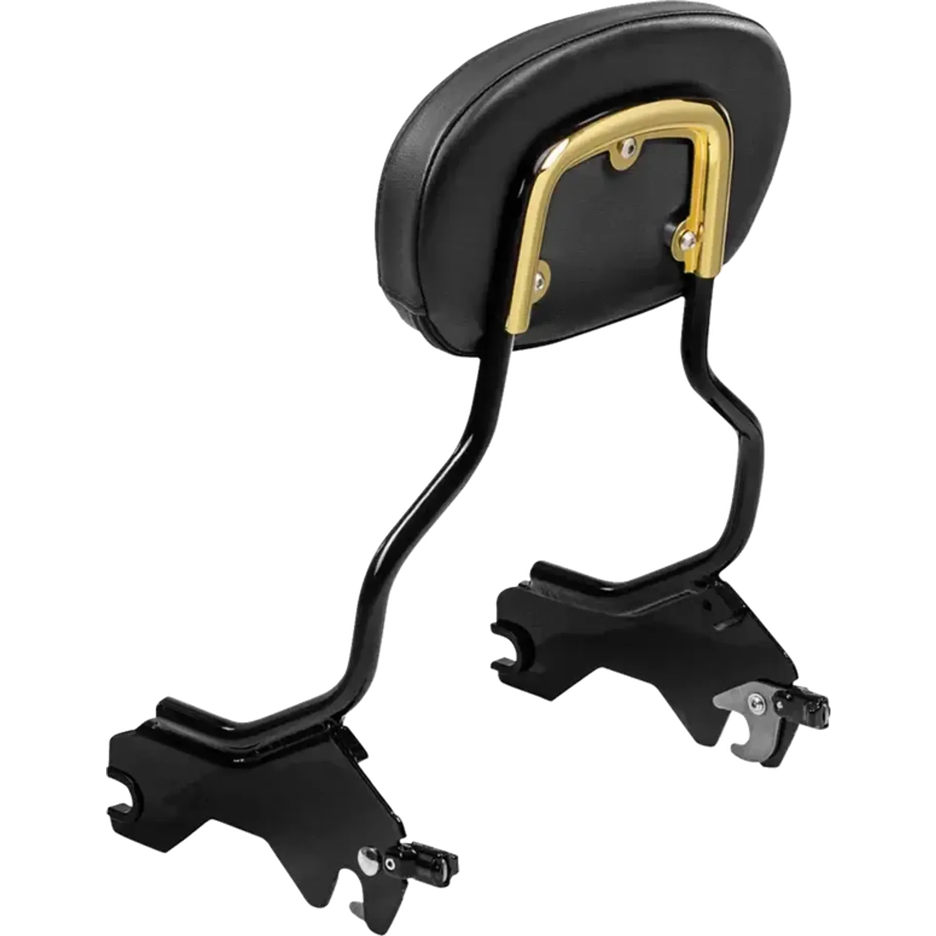 Sissy bar pad bracket gold