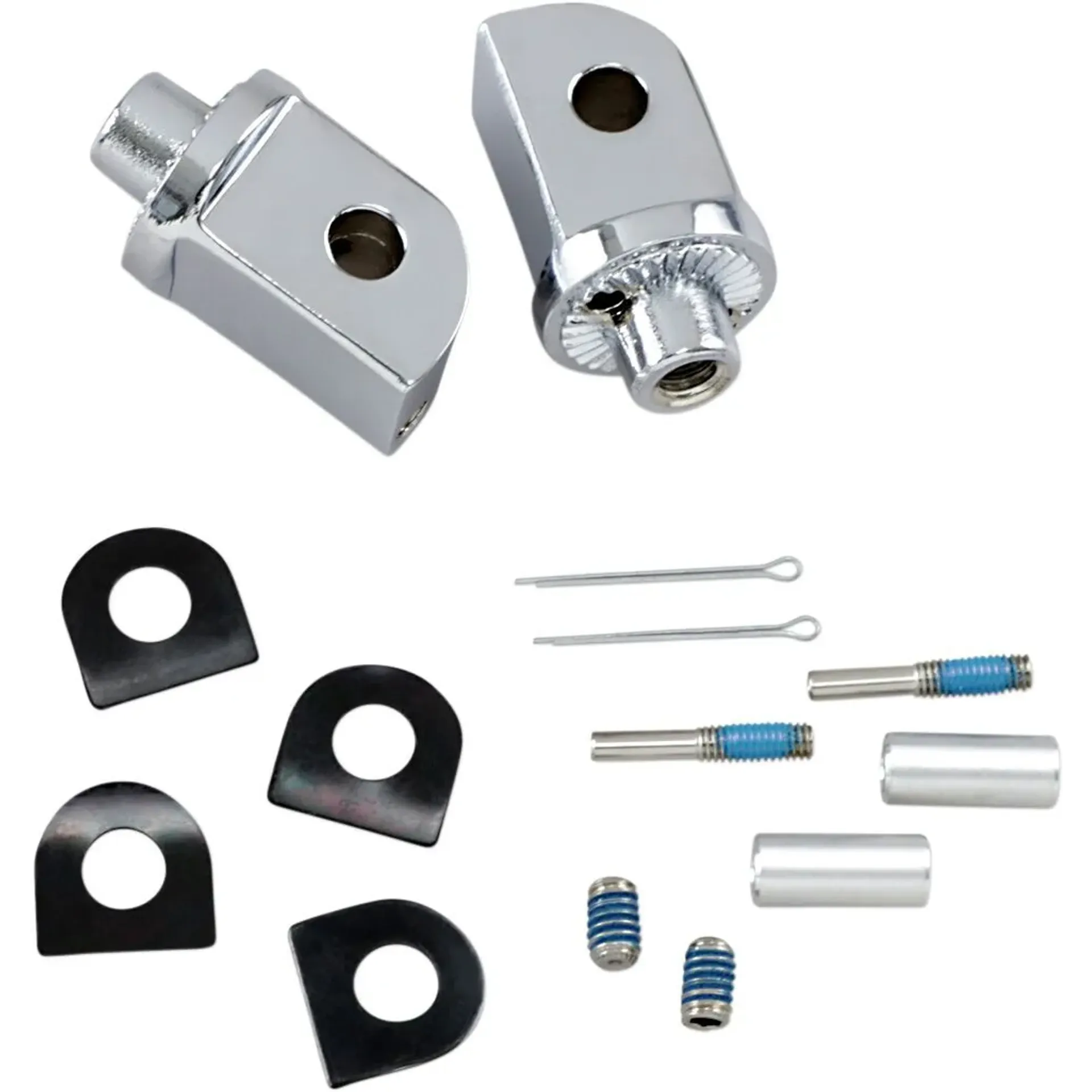 Splined Adapter Mounts Chrome