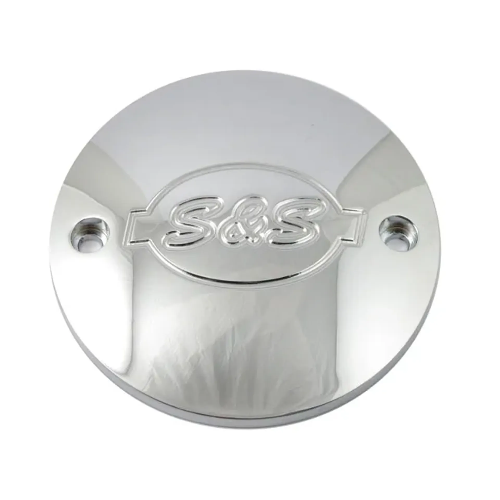 S&S, billet point cover. Logo