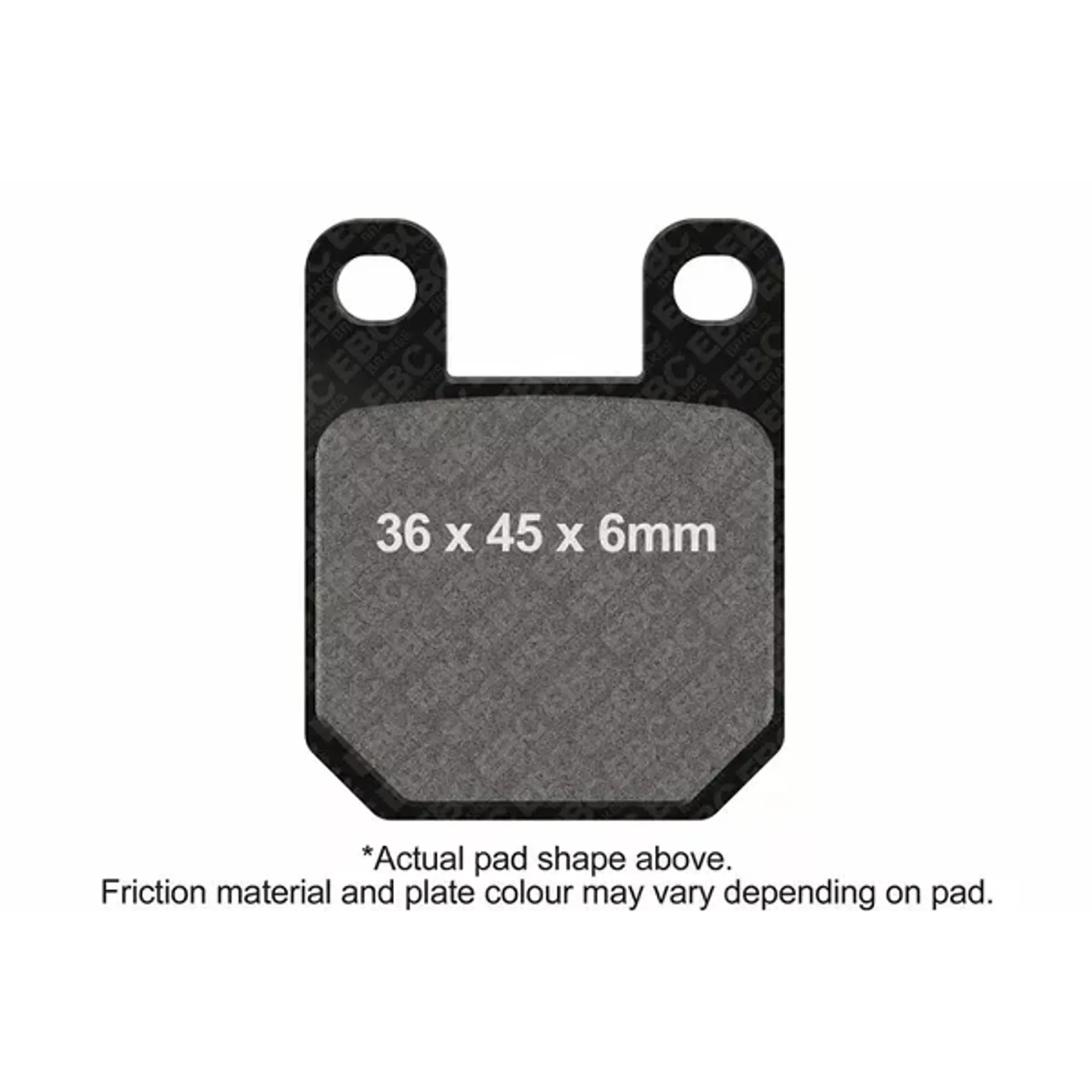 Brake pad carbon tt dirt