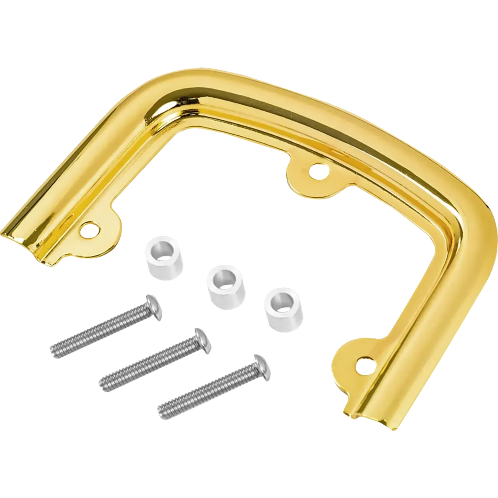 Sissy bar pad bracket gold