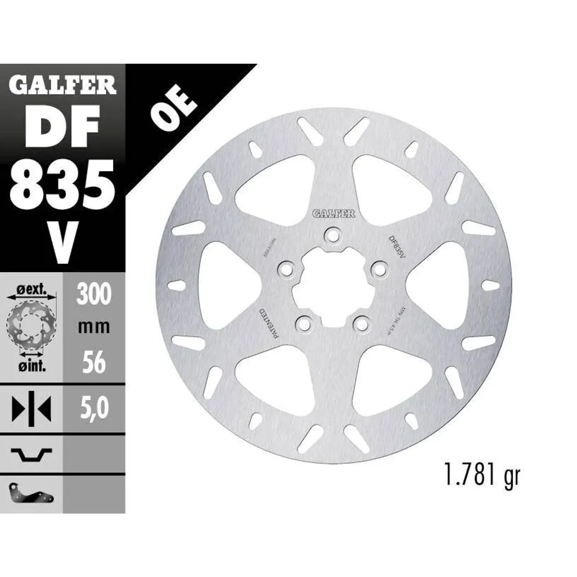 Brake Rotor Fixed Round