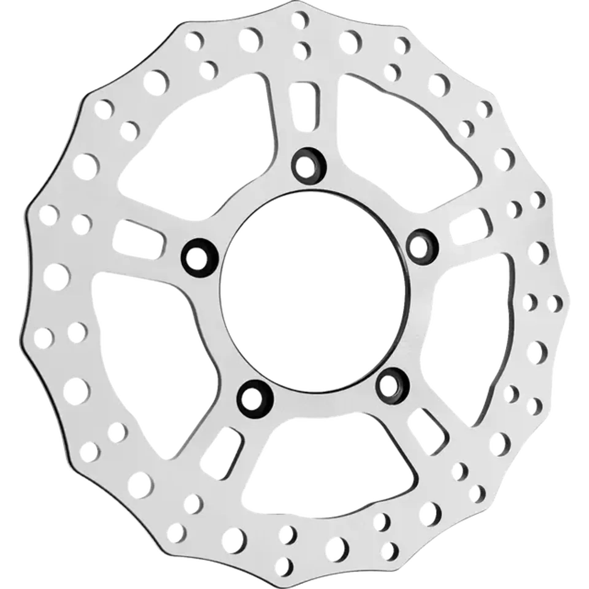 Qu21265 Rear Rotor Rotor - jagged - vrod - rear ARLEN NESS | Bigtwin & Custom Parts