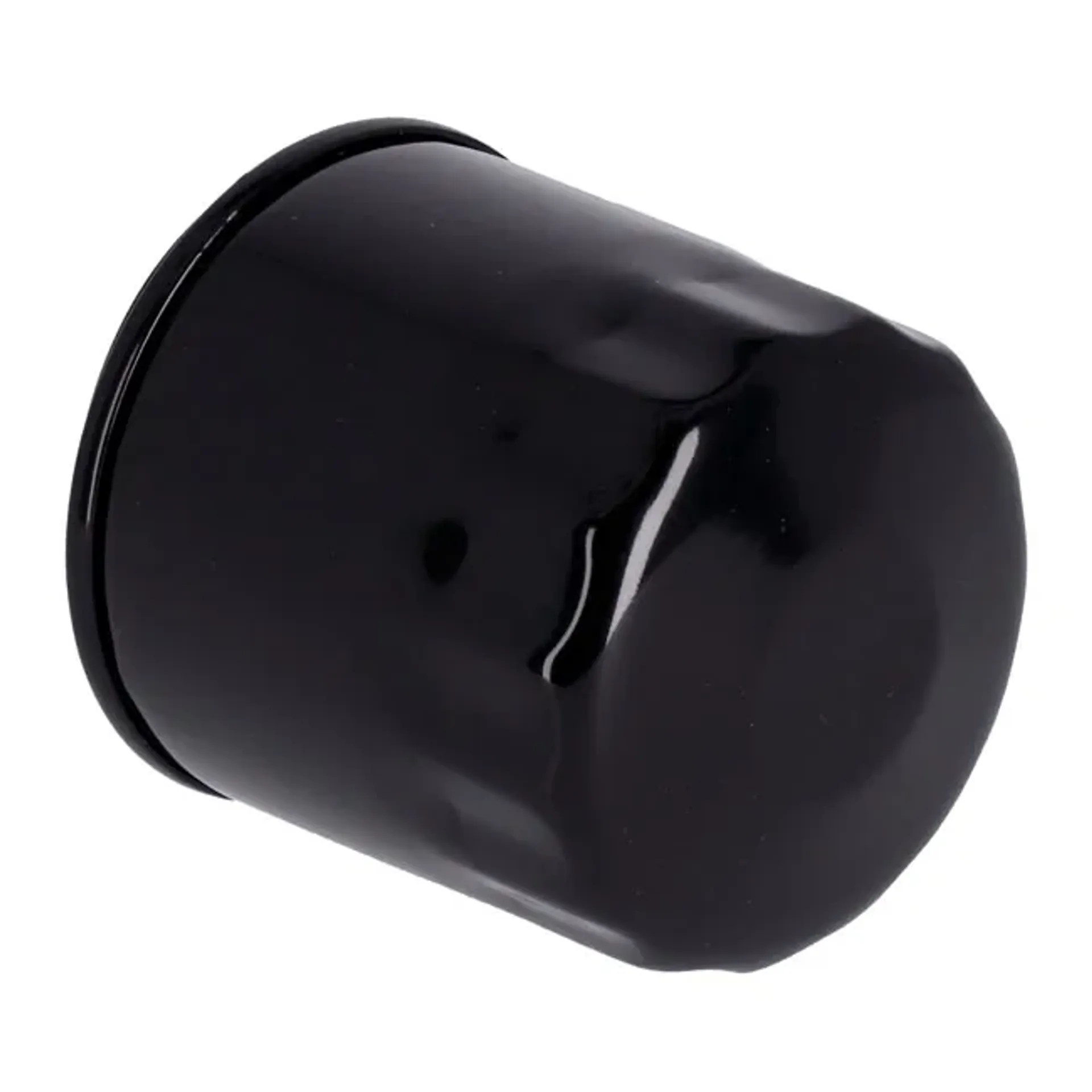 MCS, spin-on oil filter. Black