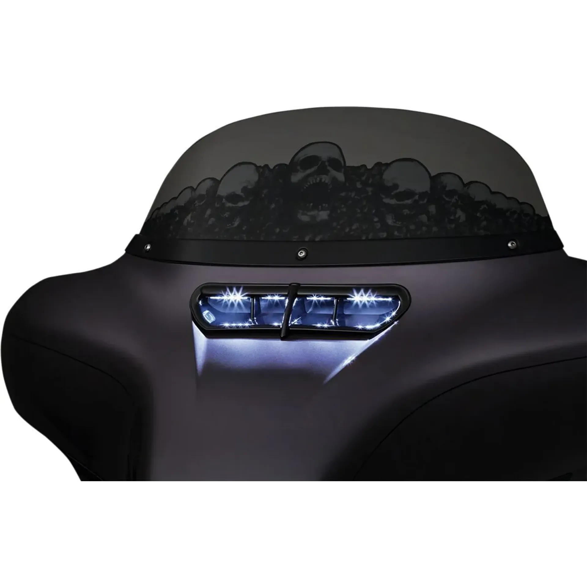 Led Fairing Vent Accent Black