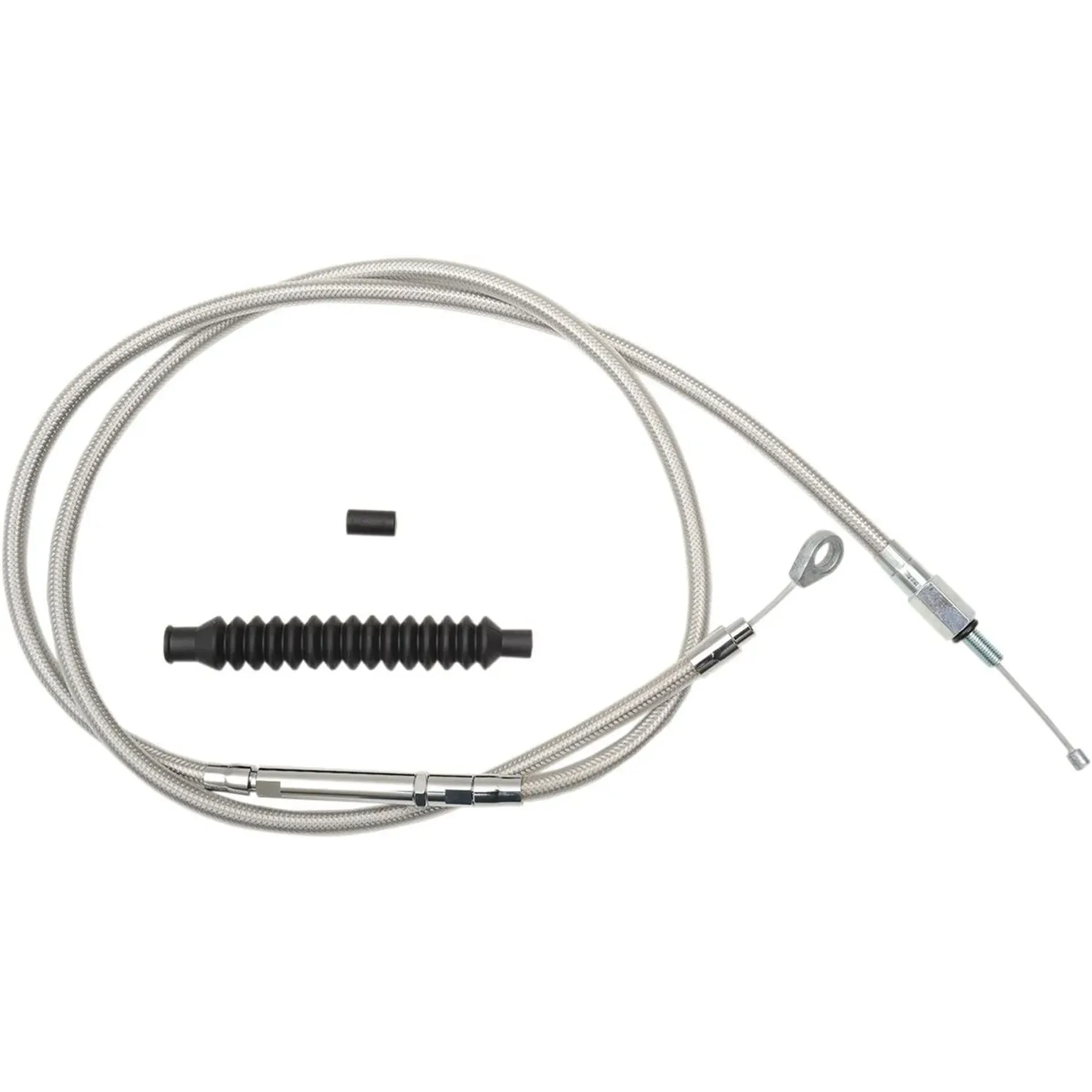 Clutch Cable Stainless Braided For 15″-17″ Ape Hangers