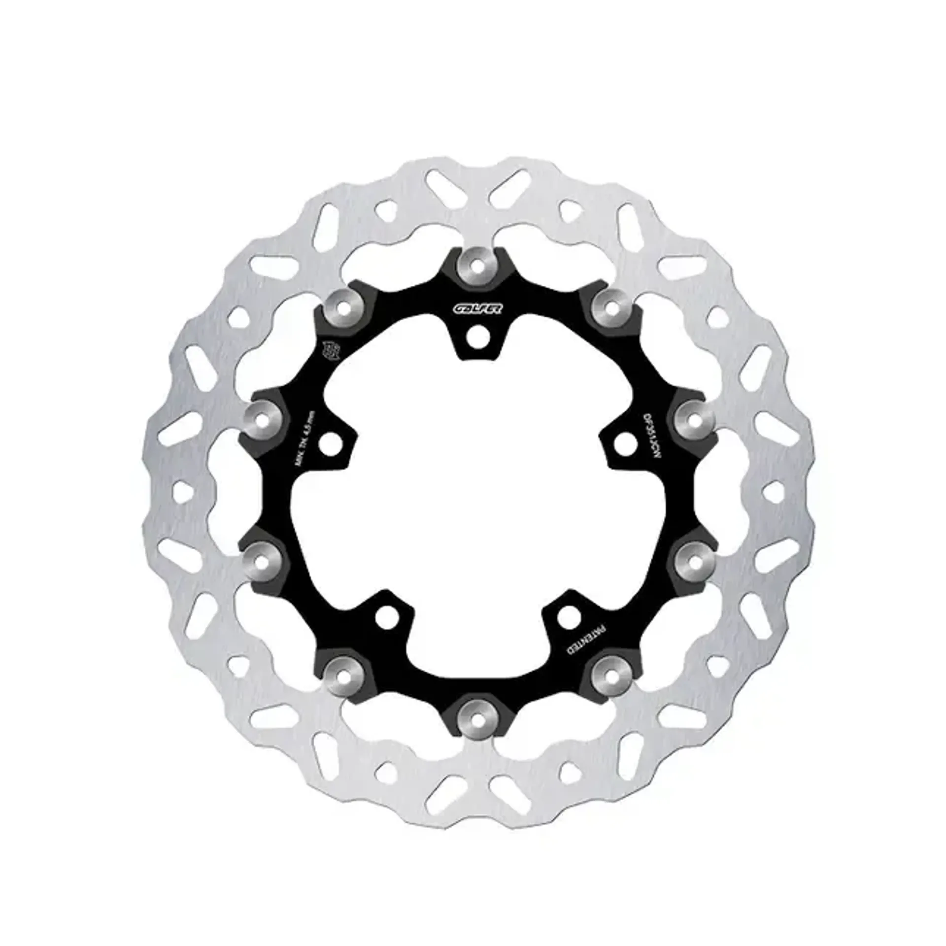 Brake disc wave floatech