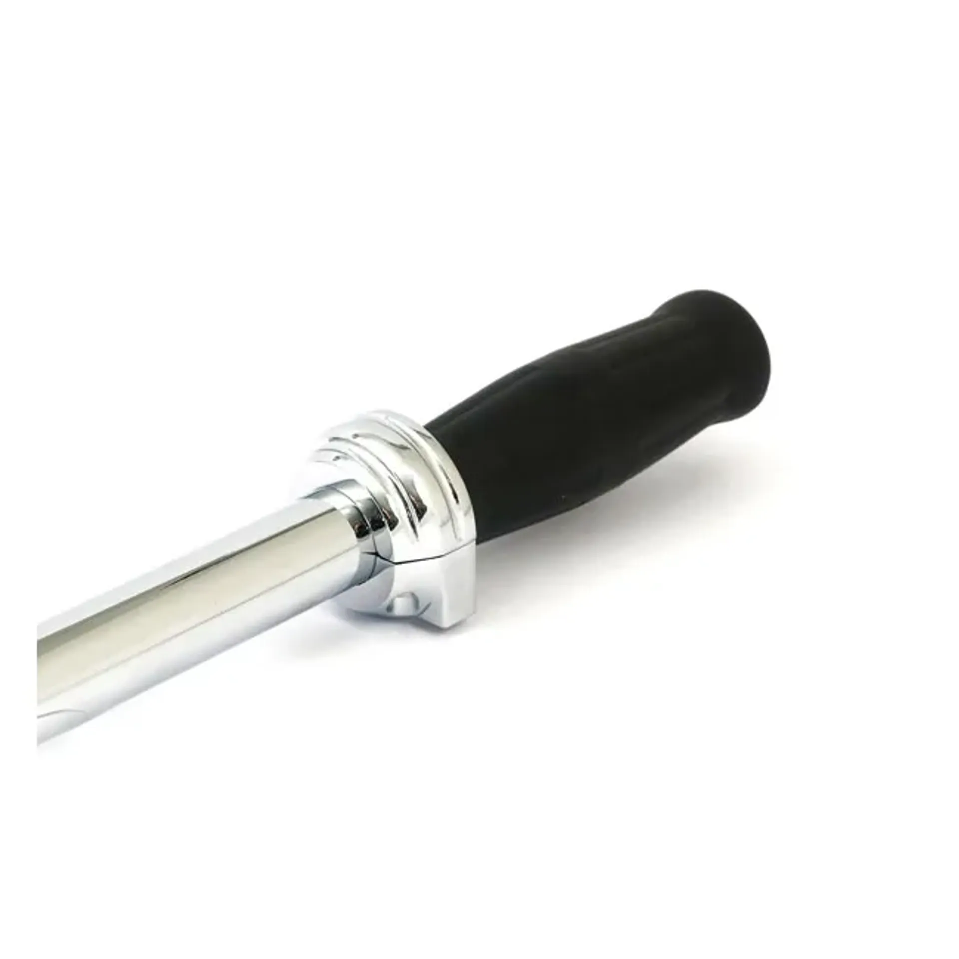 Custom throttle clamp, single cable. Chrome