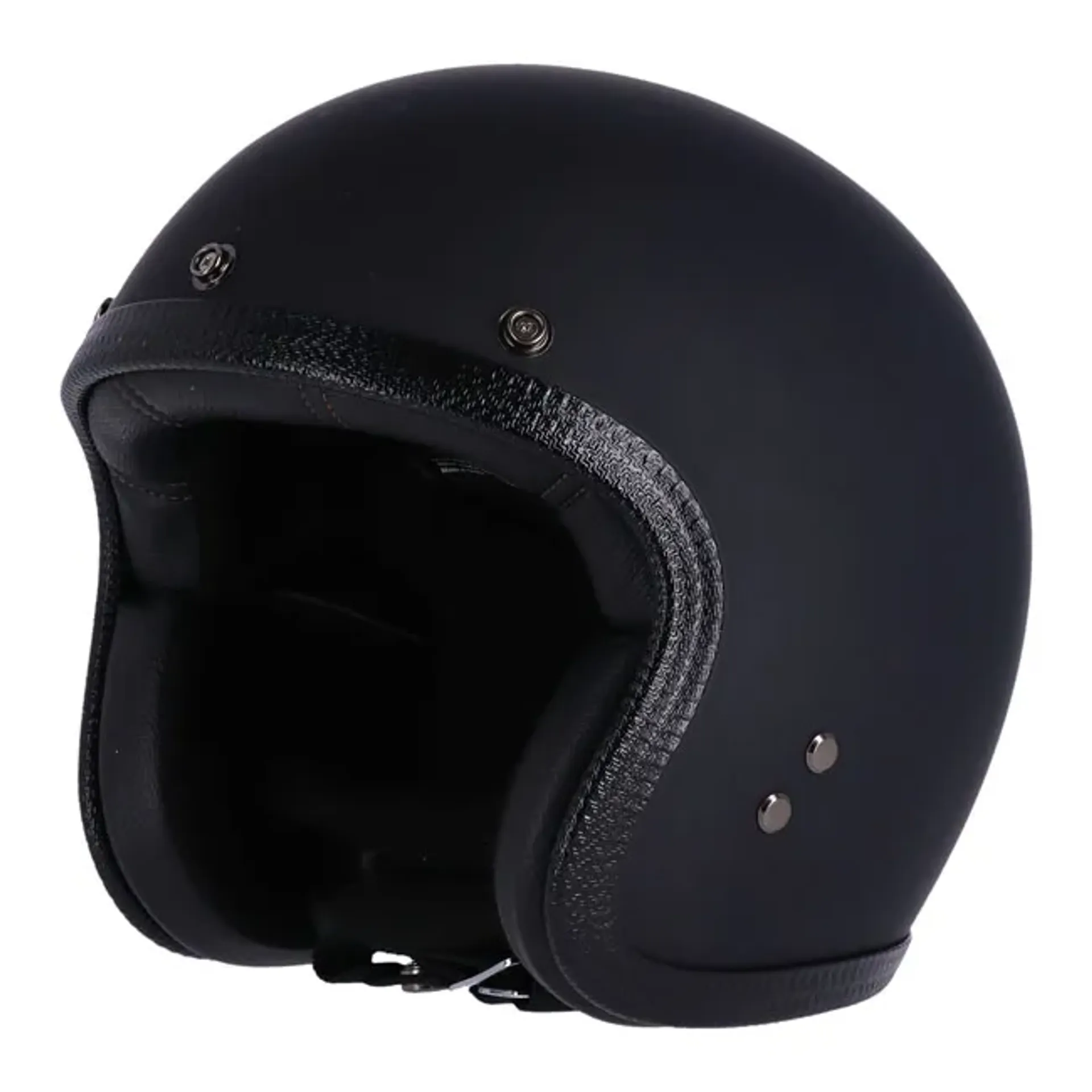 13 1/2 Skull bucket helmet matt black