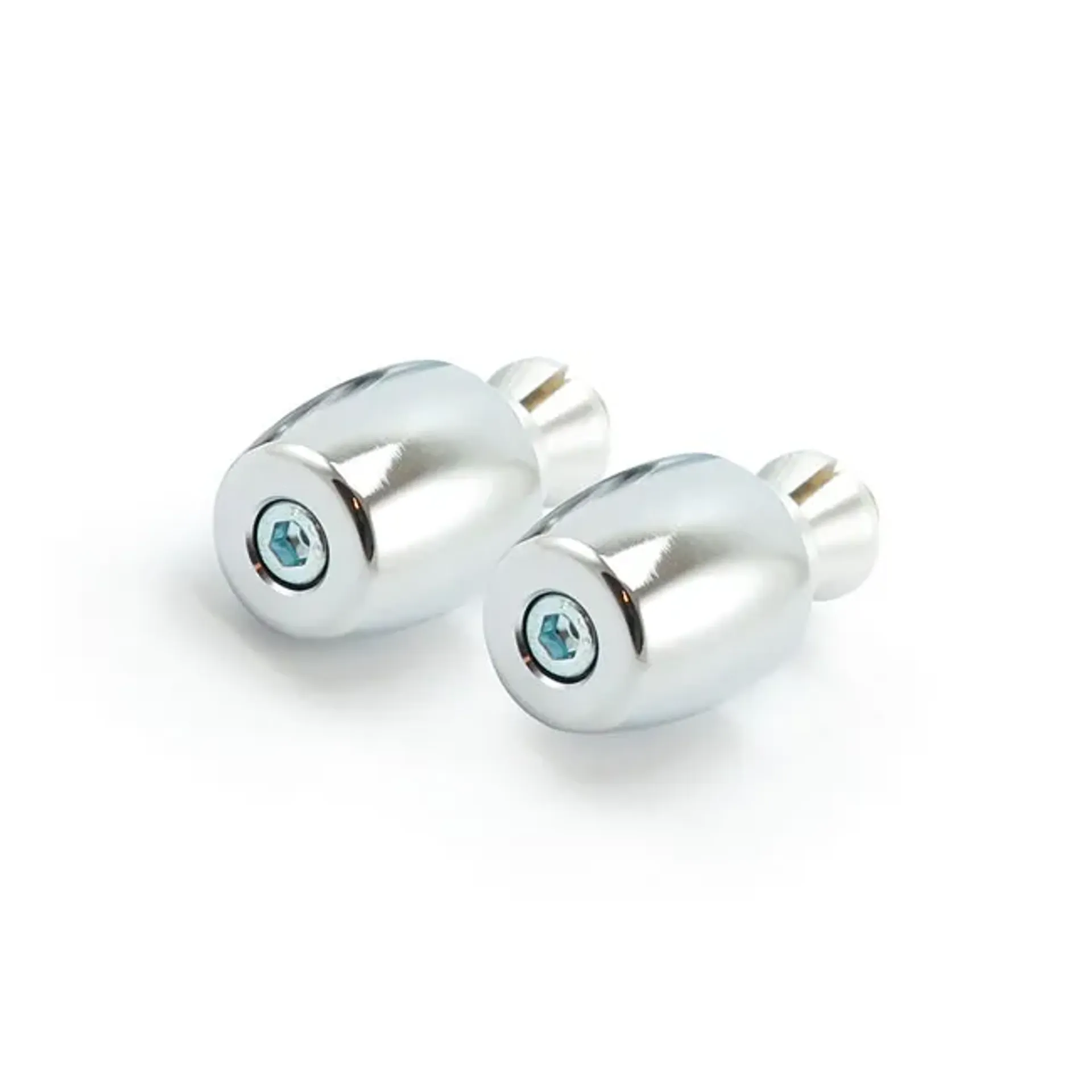 TRW, bar ends for 22mm steel handlebars. Chrome